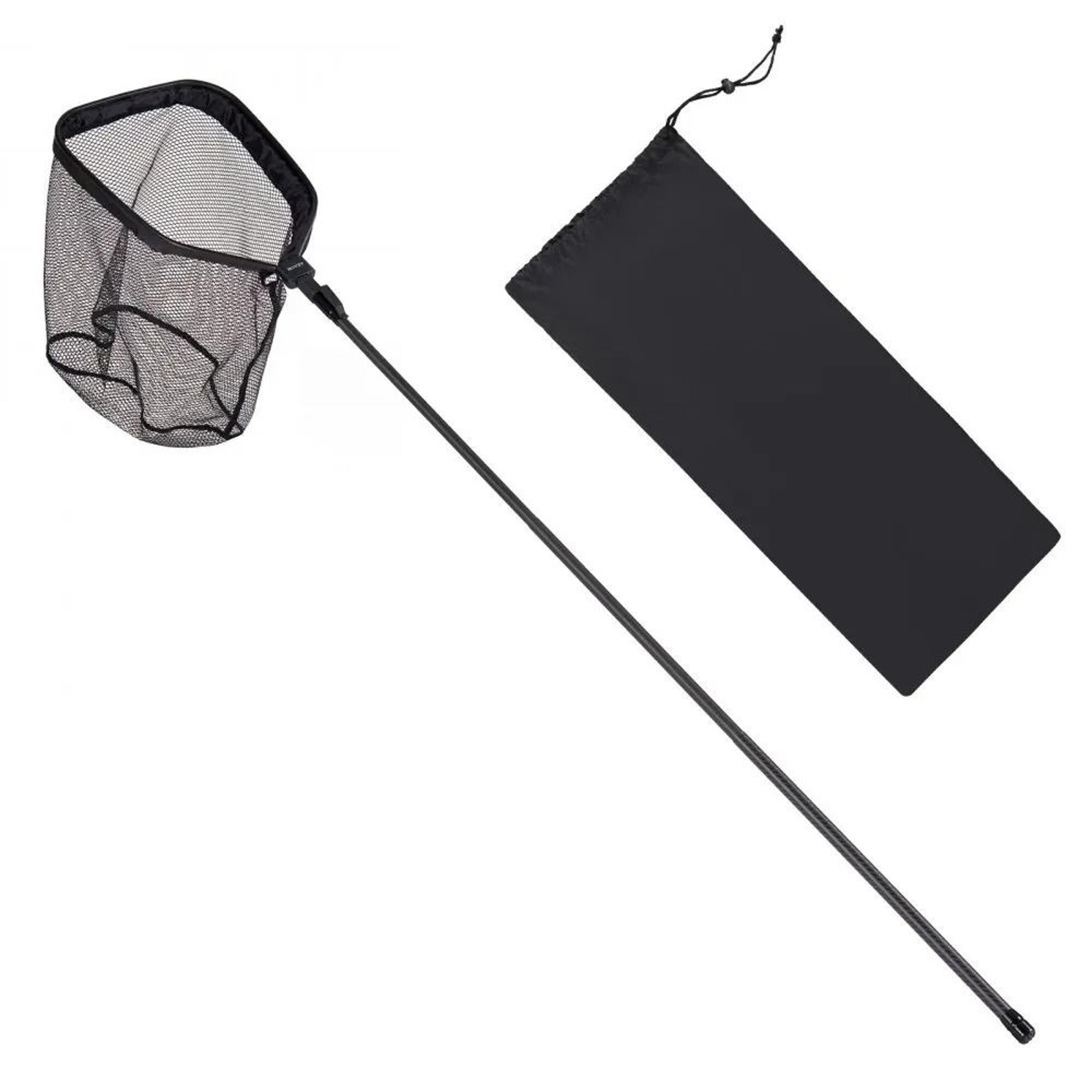 foldable fishing net with telescopic handle lightweight landing net for kayak and boat fishing