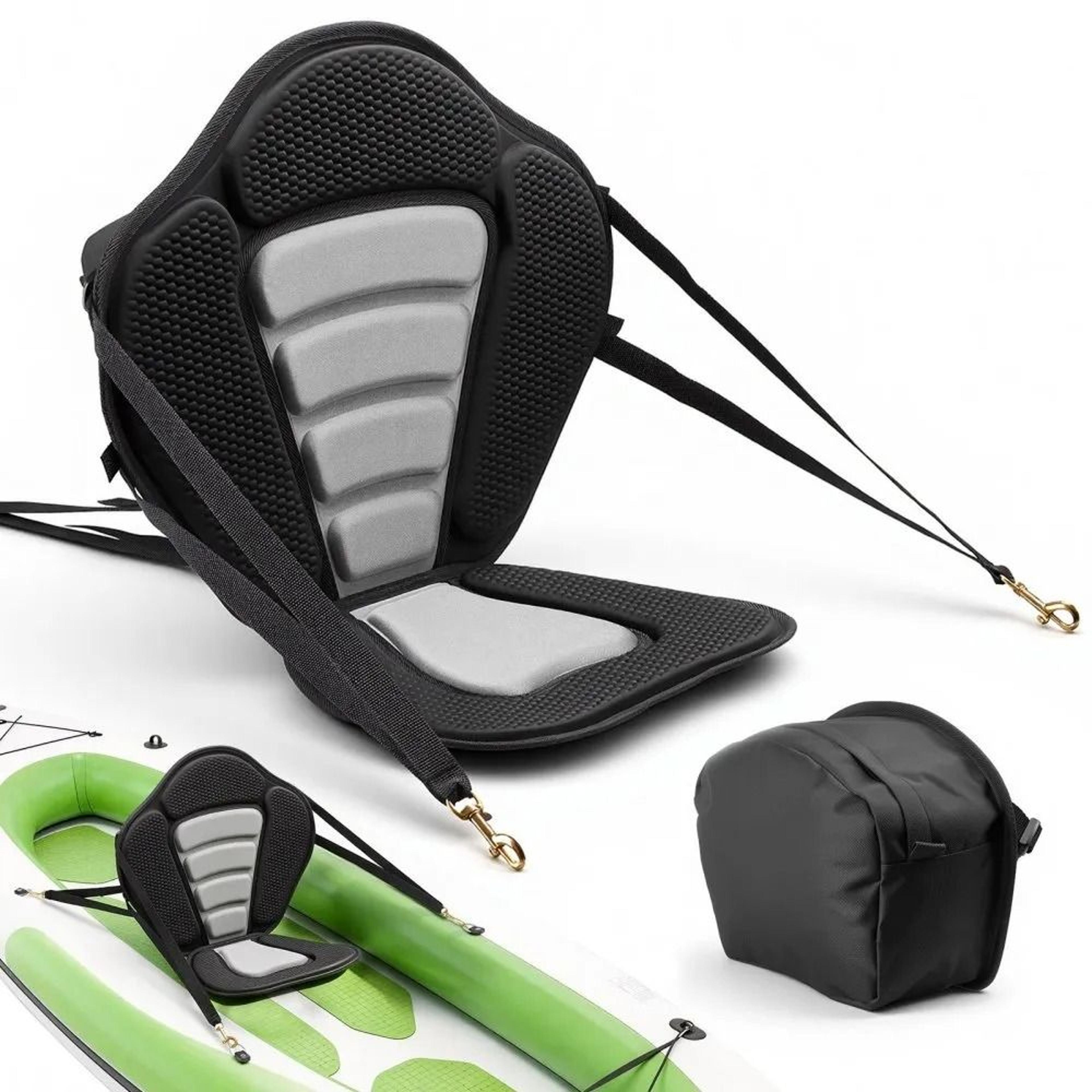 universal kayak seat with back support soft padded paddle board cushion