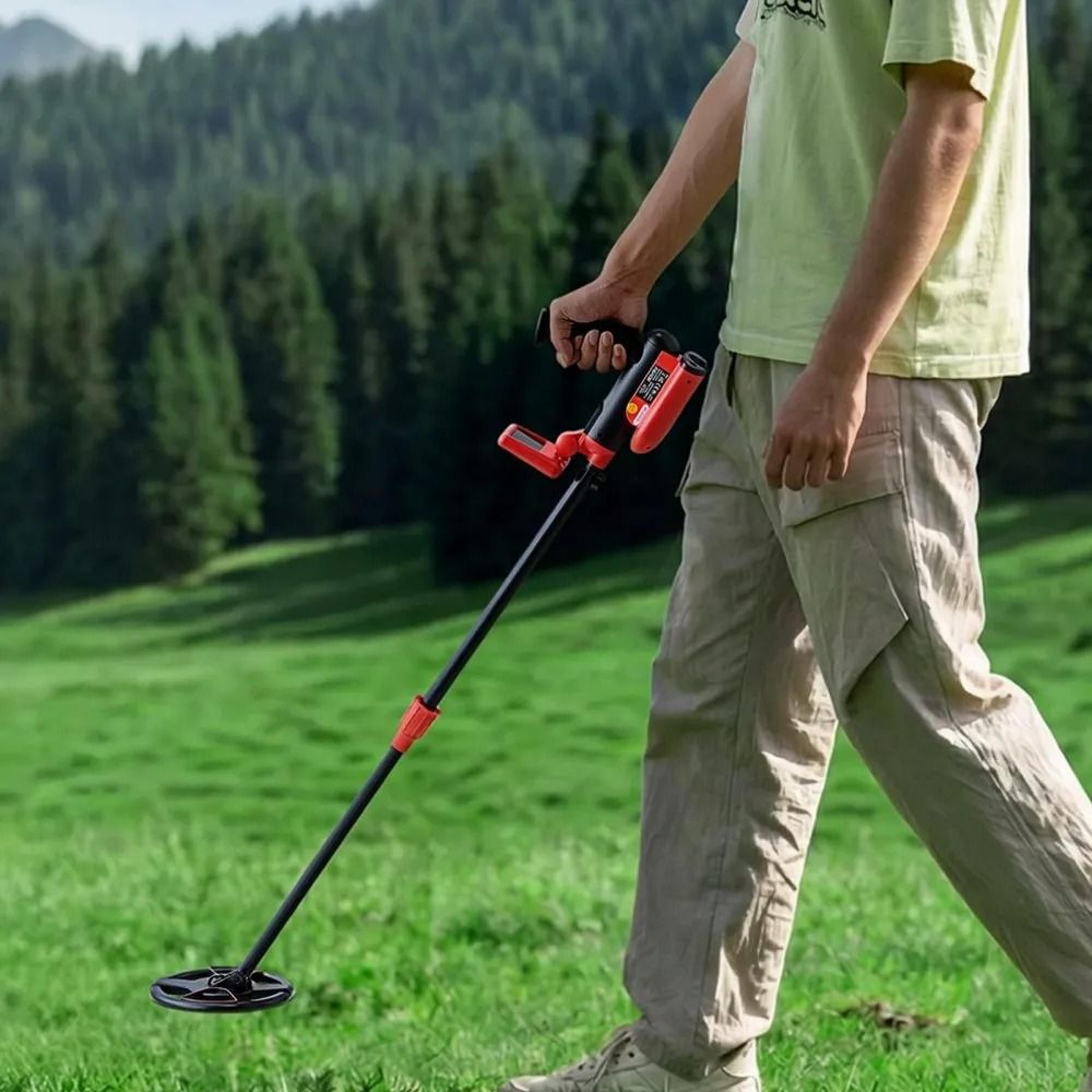 High Accuracy Metal Detector With LCD Display Waterproof Gold Finder 6