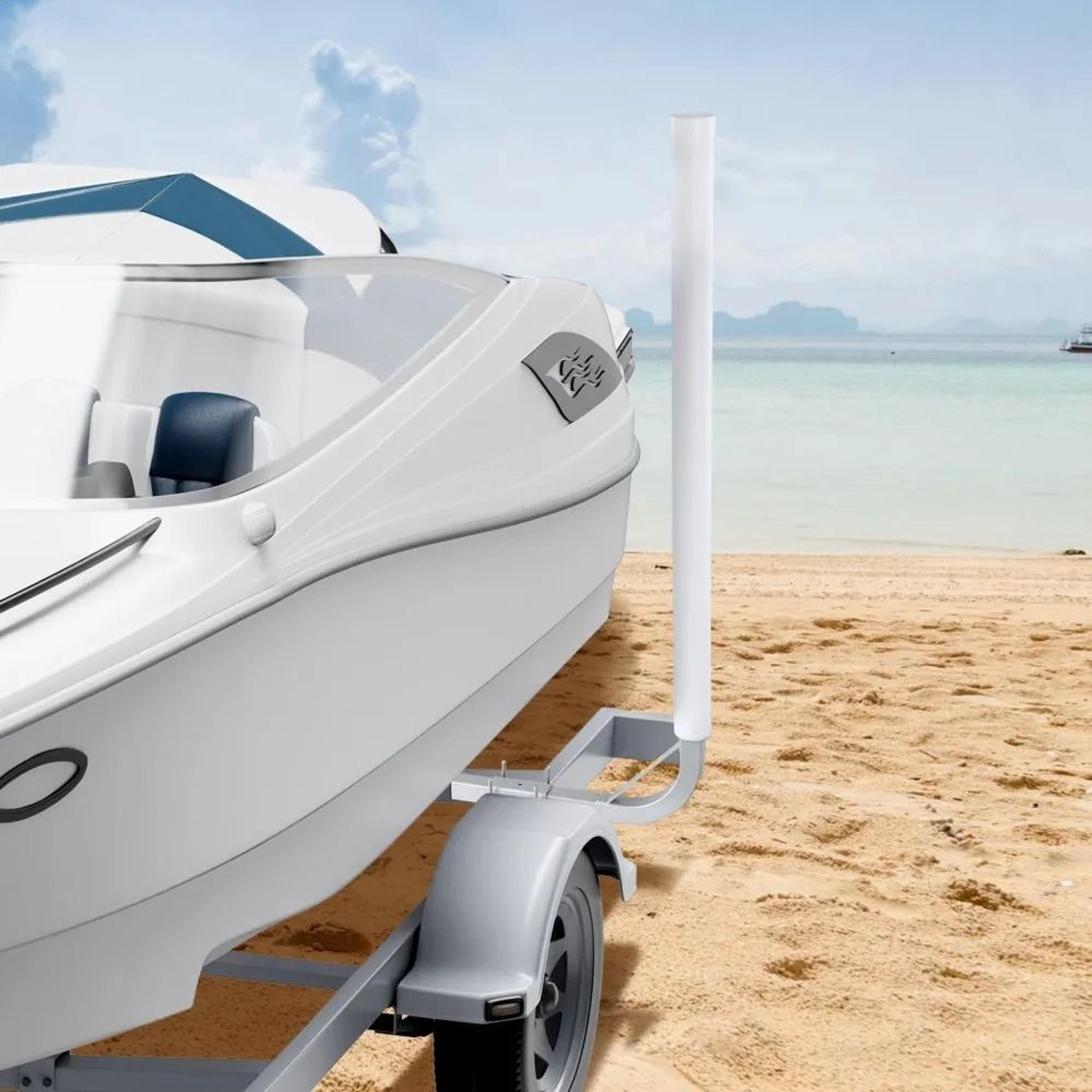 Adjustable Boat Trailer Guide Poles With Steel Frame And PVC Protection 6