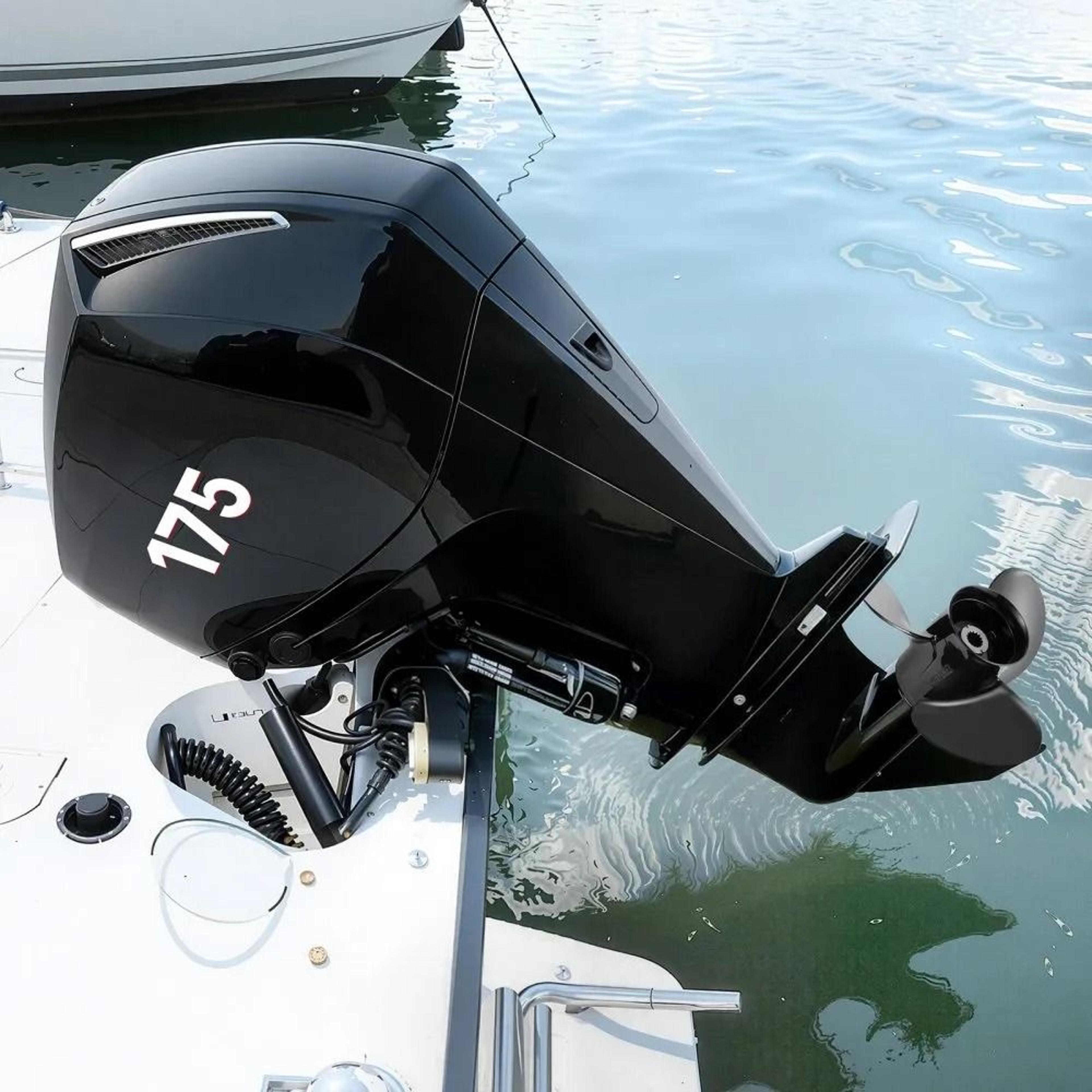 3 Blade Aluminum Outboard Propeller For Mercury Mariner 135 300 HP Engines 4
