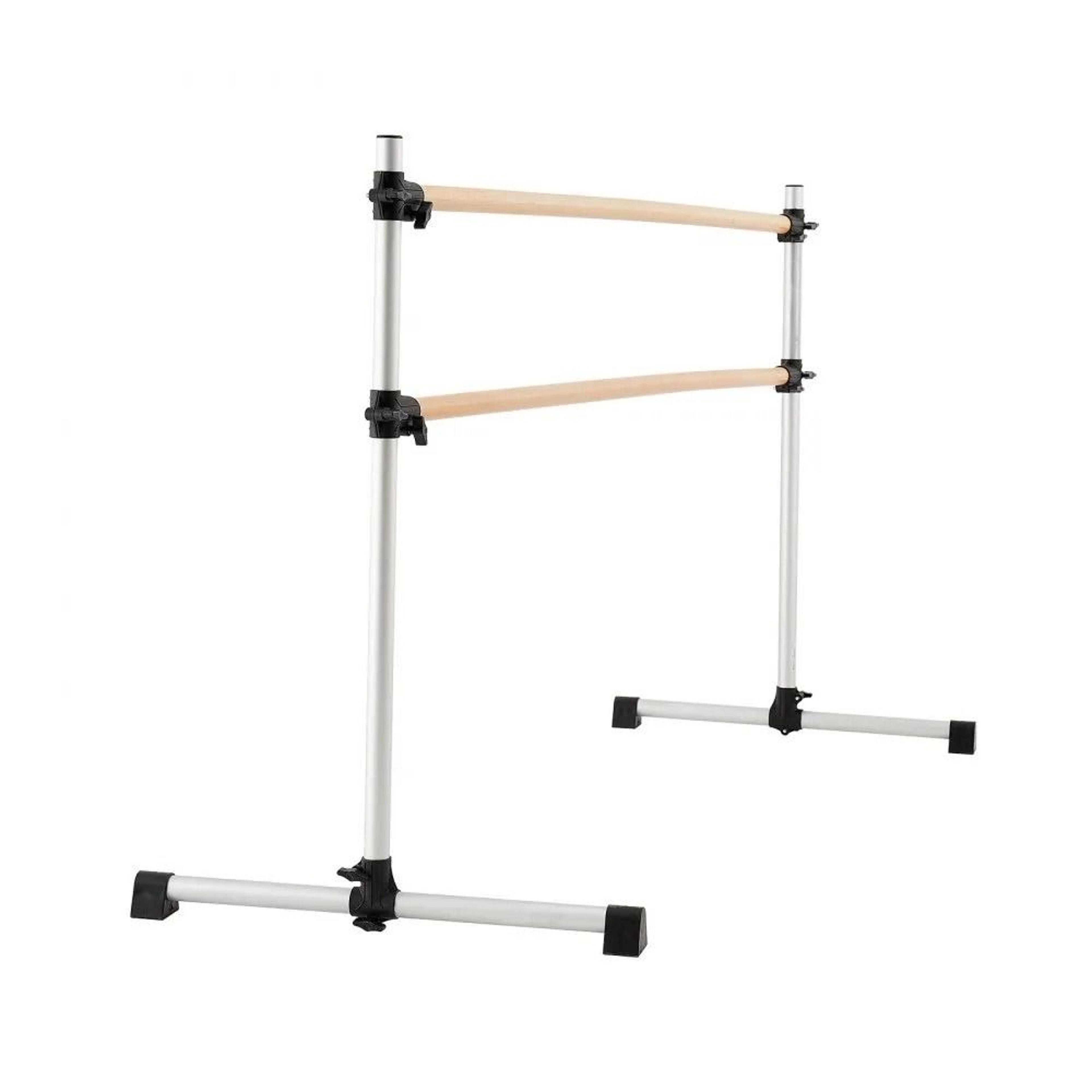 6 Ft Adjustable Ballet Barre Freestanding Dance Bar For Home Fitness 7