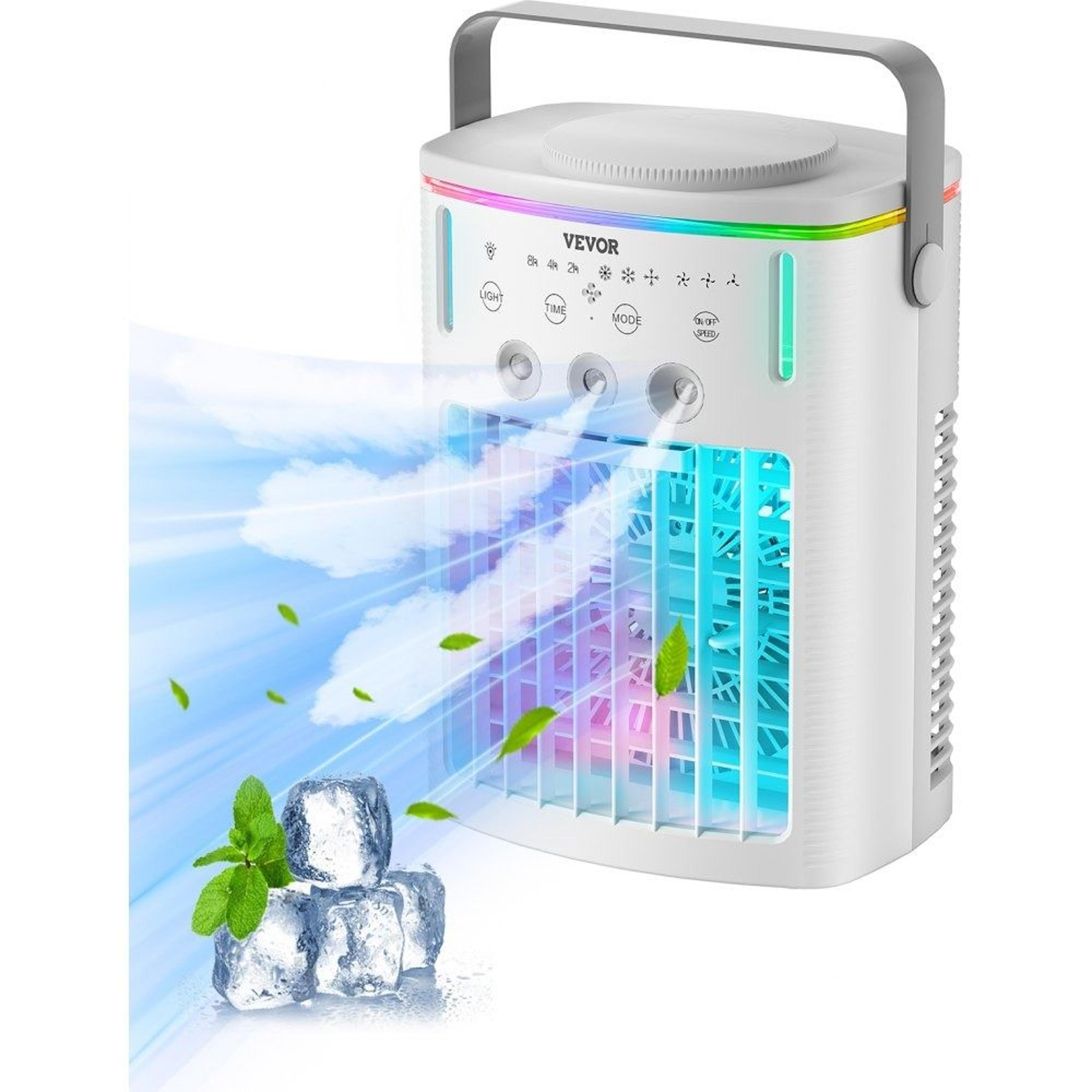 portable air conditioner 4 in 1 mini evaporative air cooler with remote control