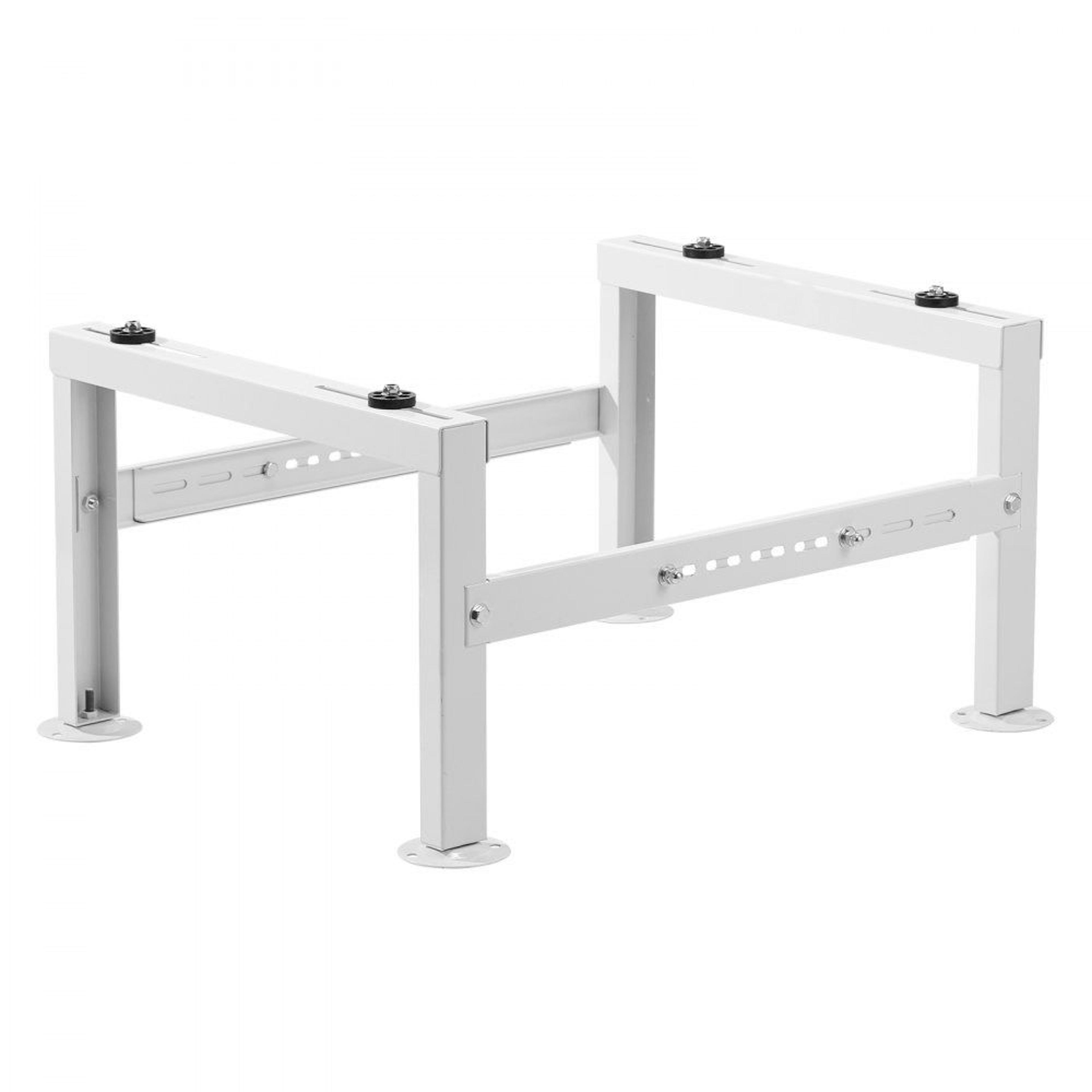 adjustable mini split ground stand for 9000-60000 btu, heavy duty anti-vibration ac condenser base