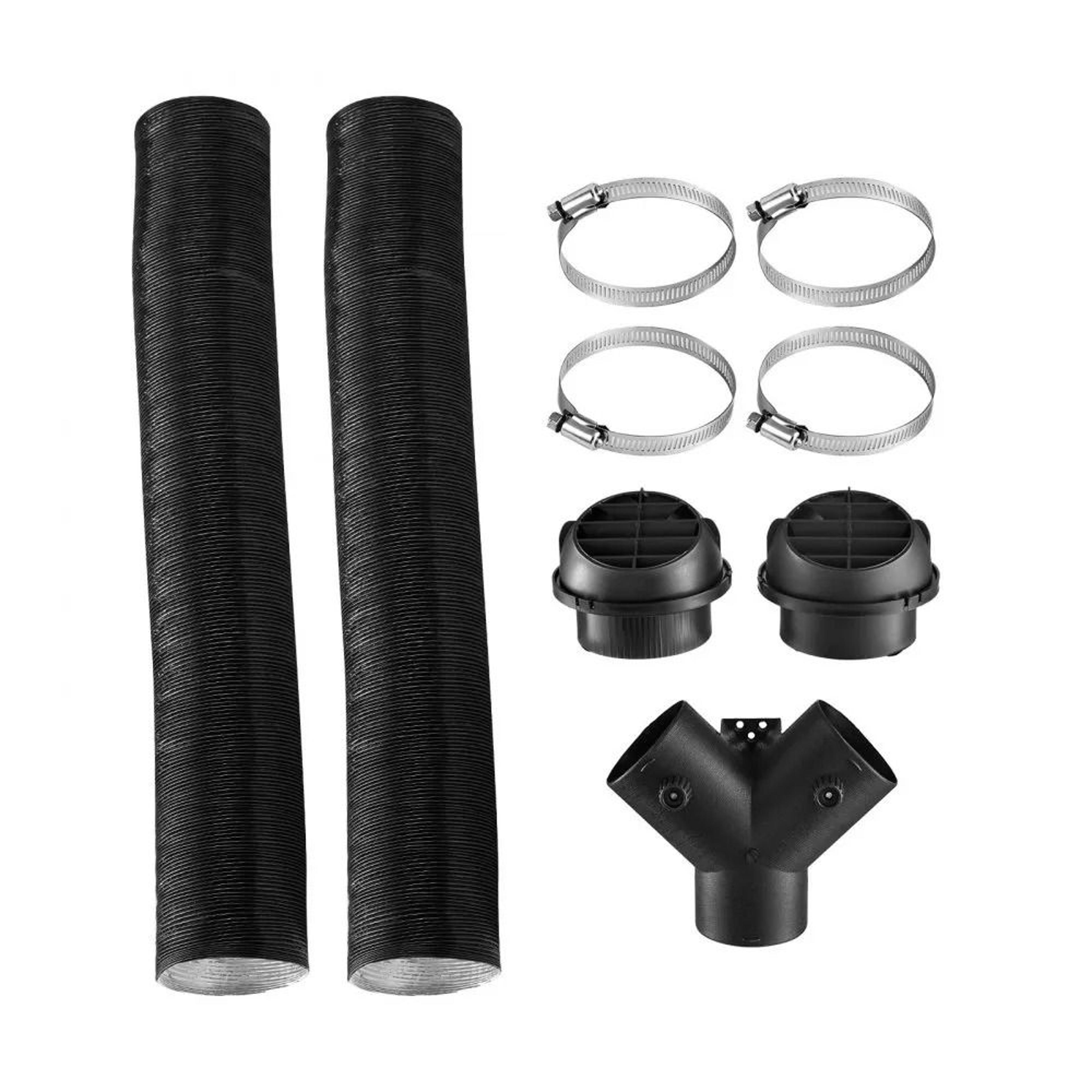 3 inch diesel heater duct vent kit with y connector warm air outlet
