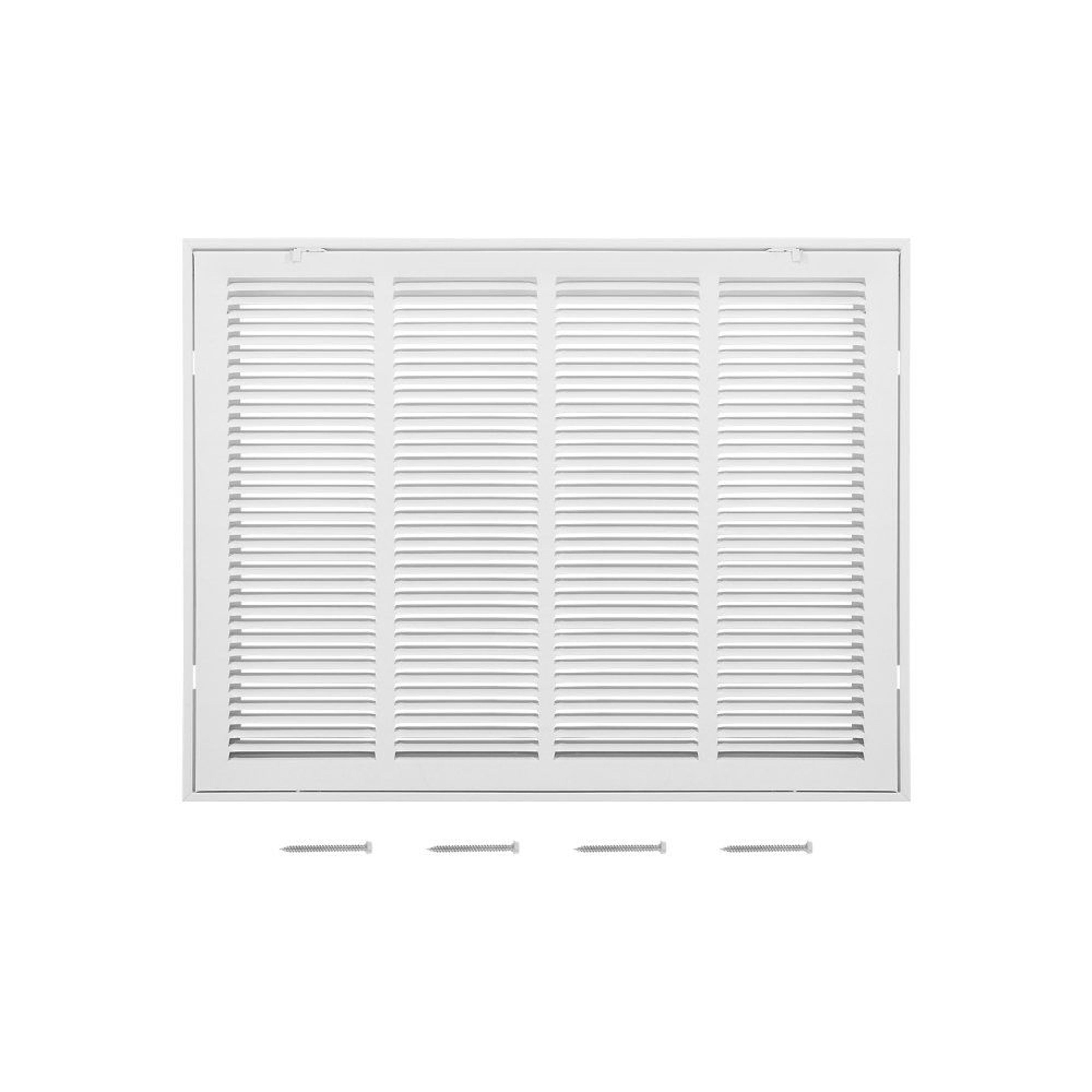 24x18 return air filter grille steel hvac vent cover with 1 inch filter slot
