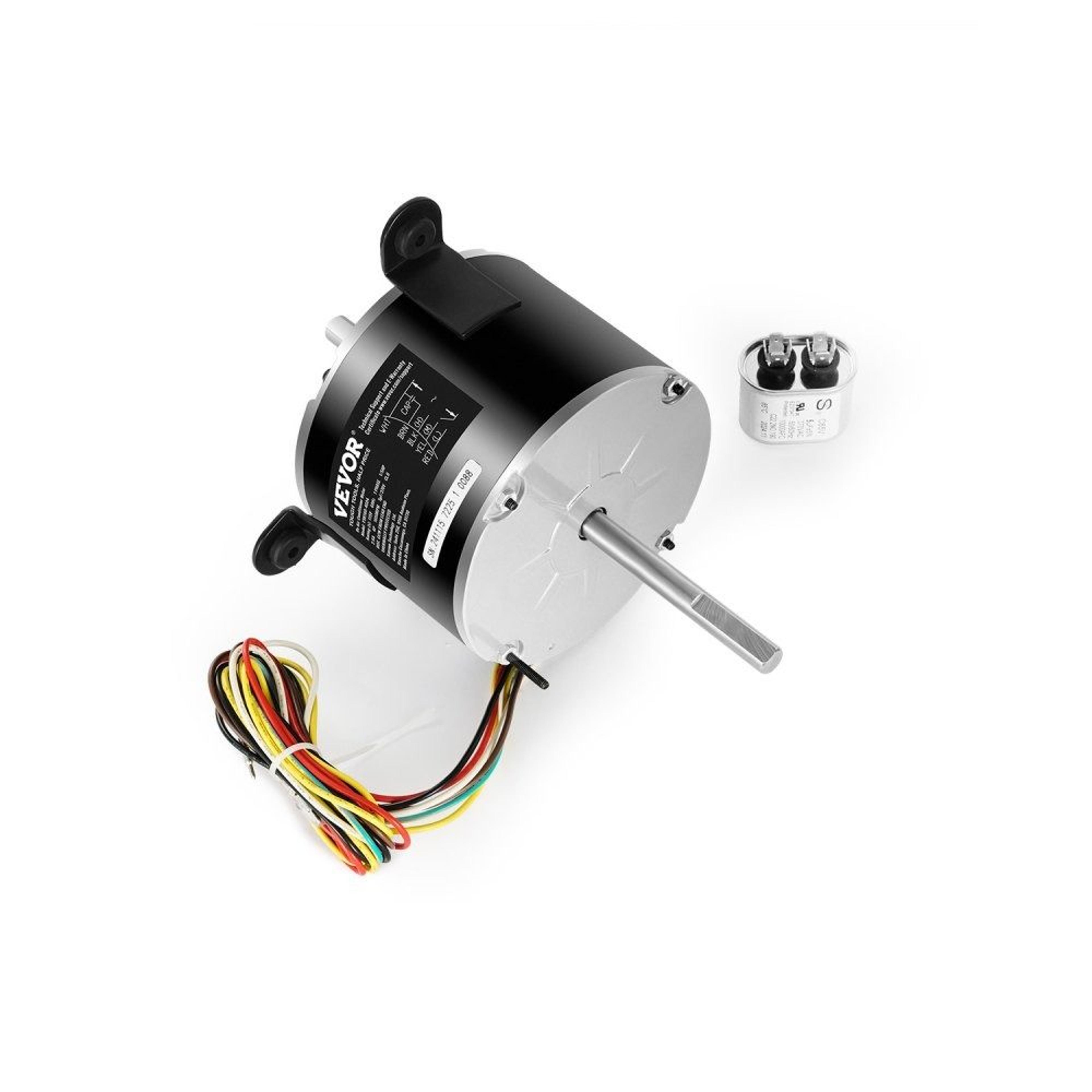 3108706.916 rv ac fan motor for dometic brisk air i 1/5hp 3 speed replacement