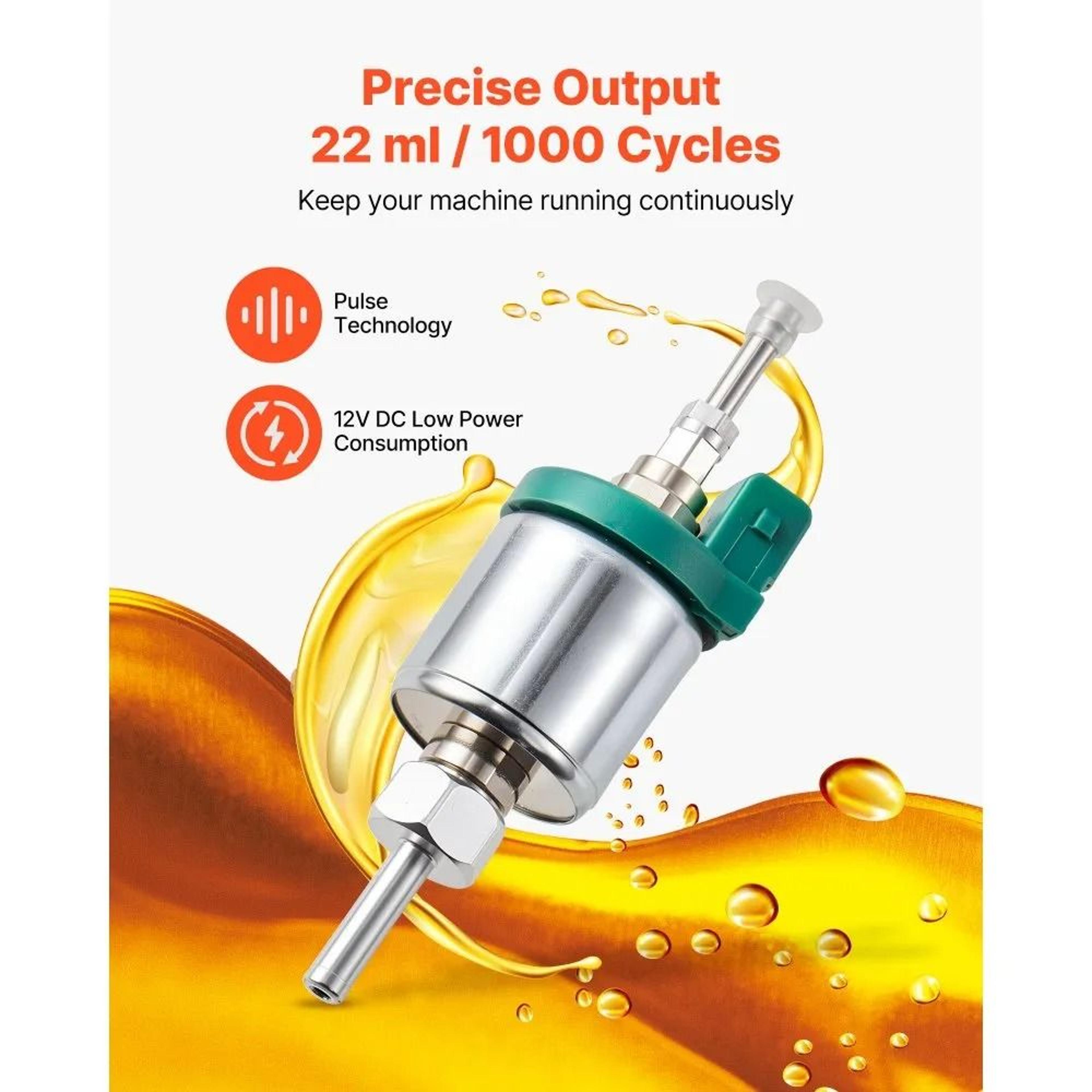 12V Diesel Heater Fuel Pump Quiet Dosing Pump For 2KW 5KW 8KW Heaters 4
