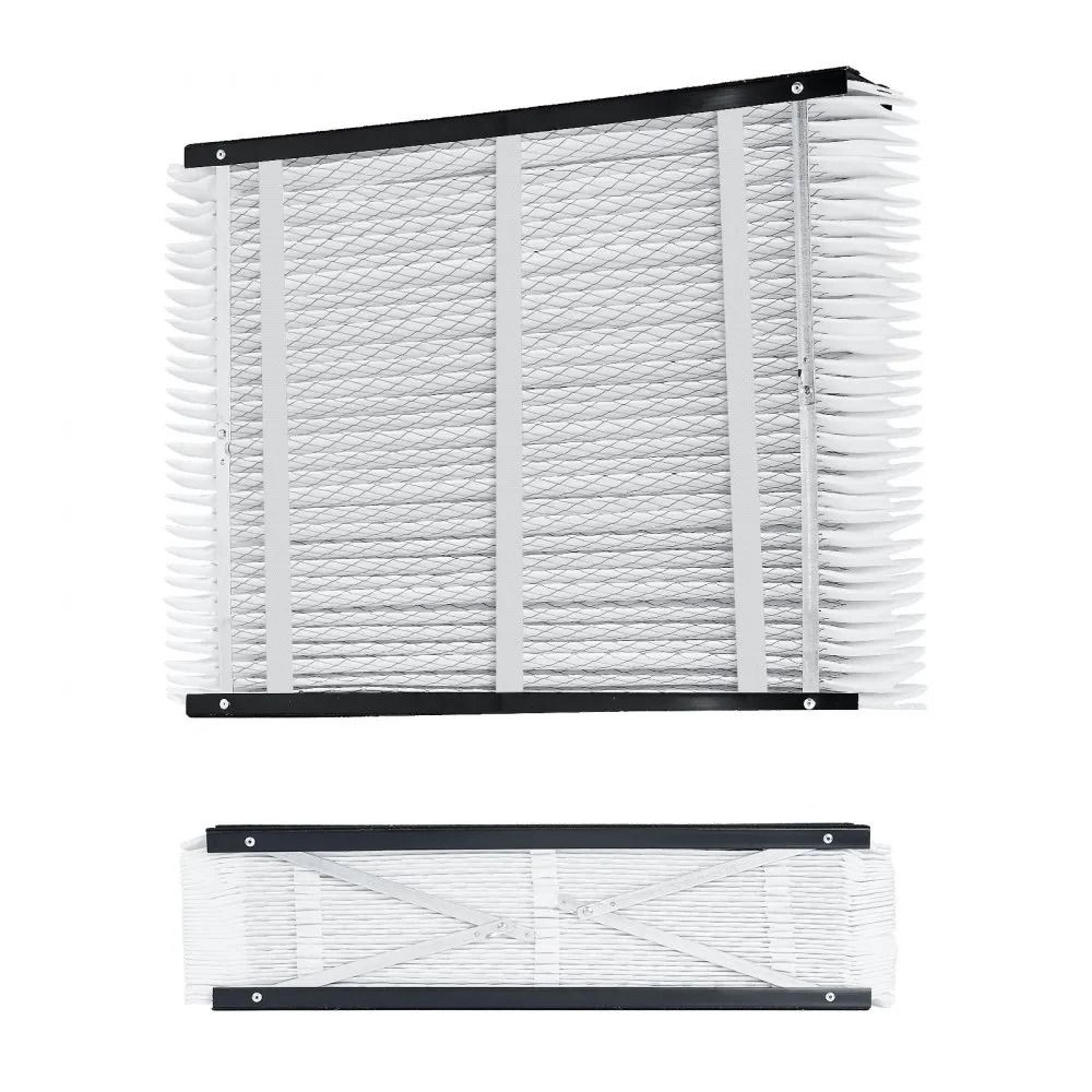 20 x 25 x 4 merv 16 hvac furnace filter electrostatic pleated air filter 2 pack