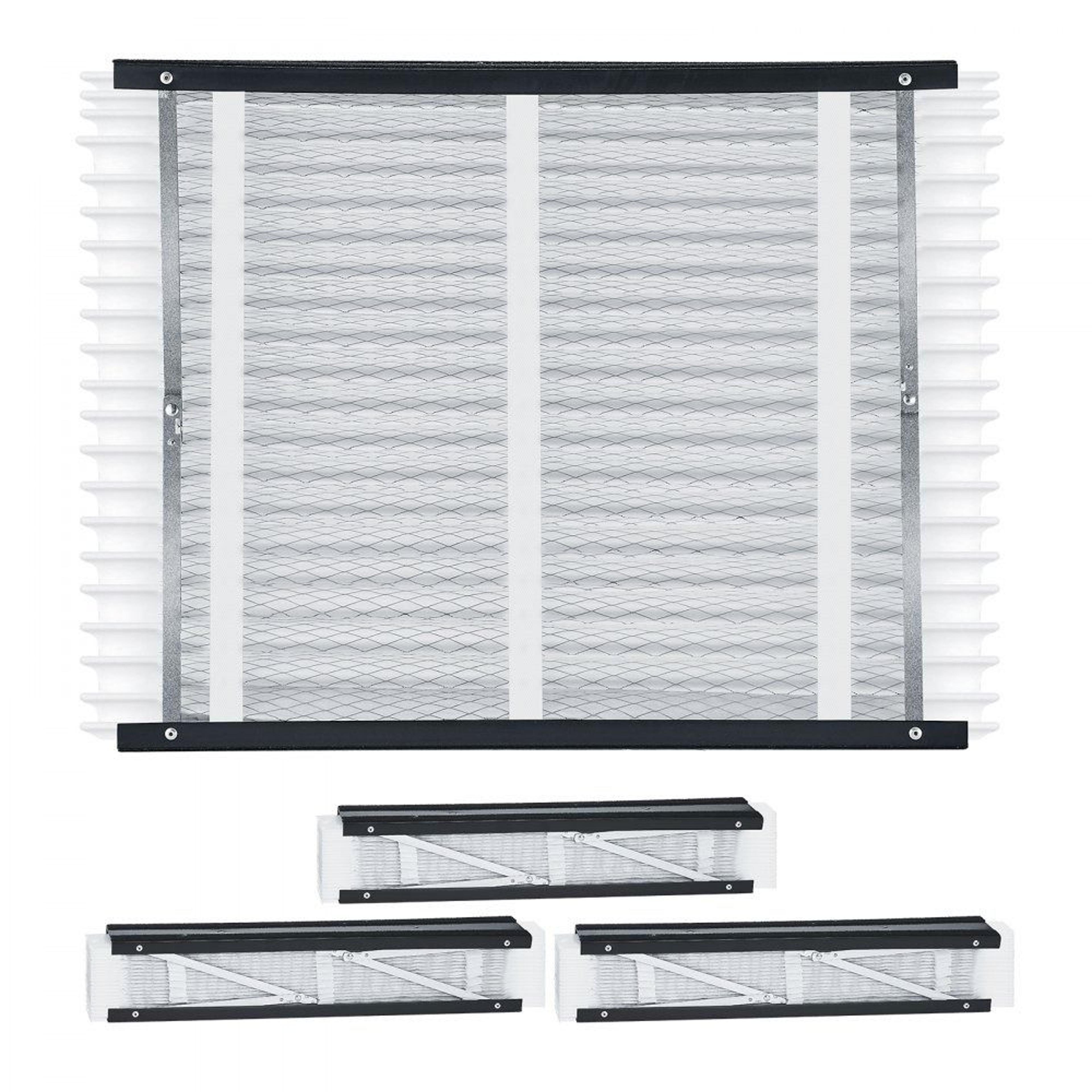 20 x 25 x 4 merv 13 hvac air filter electrostatic pleated 4 pack