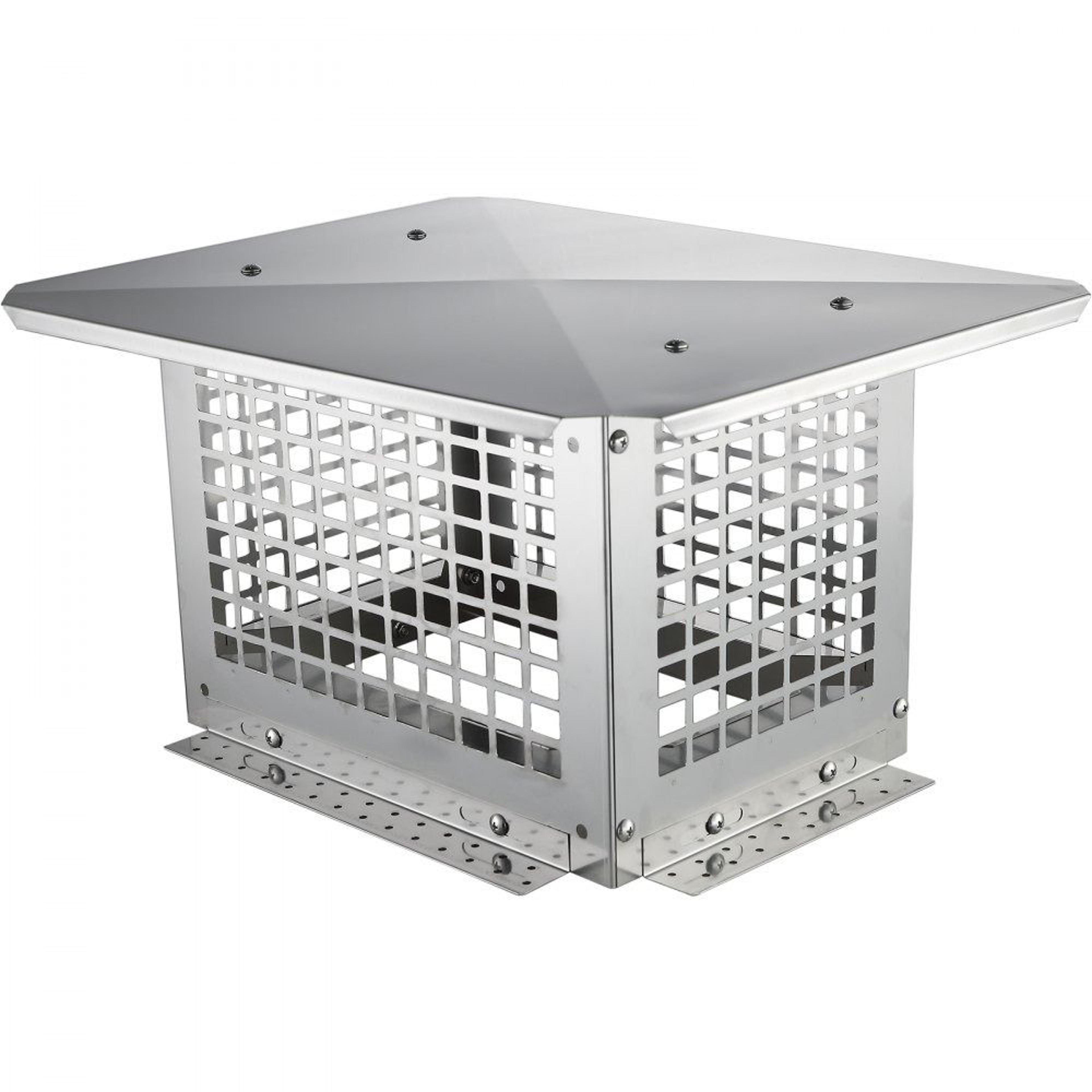 13 x 9 inch stainless steel chimney cap weatherproof fireplace cover