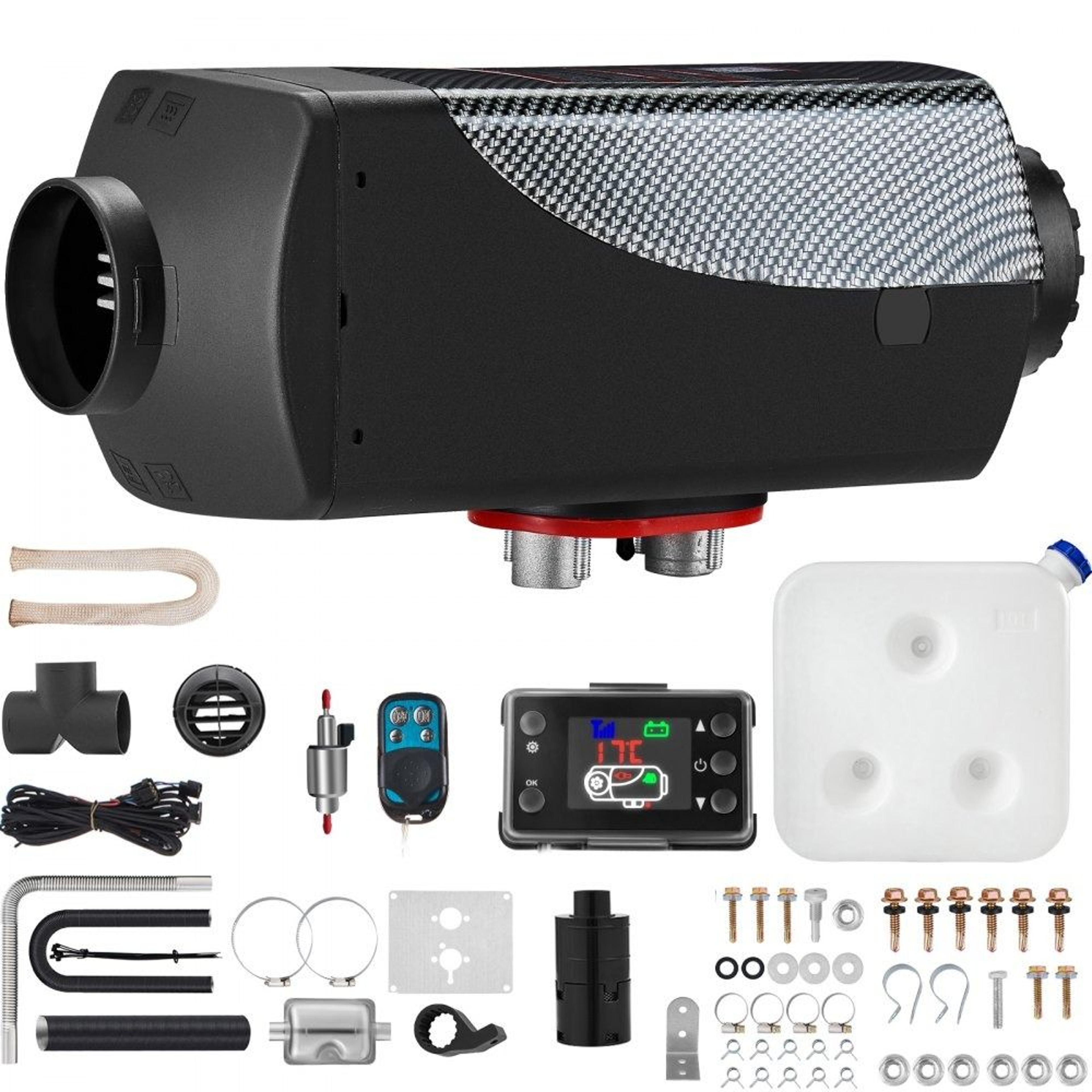 12v 8kw diesel air heater with remote control lcd display for rv truck van car and boat