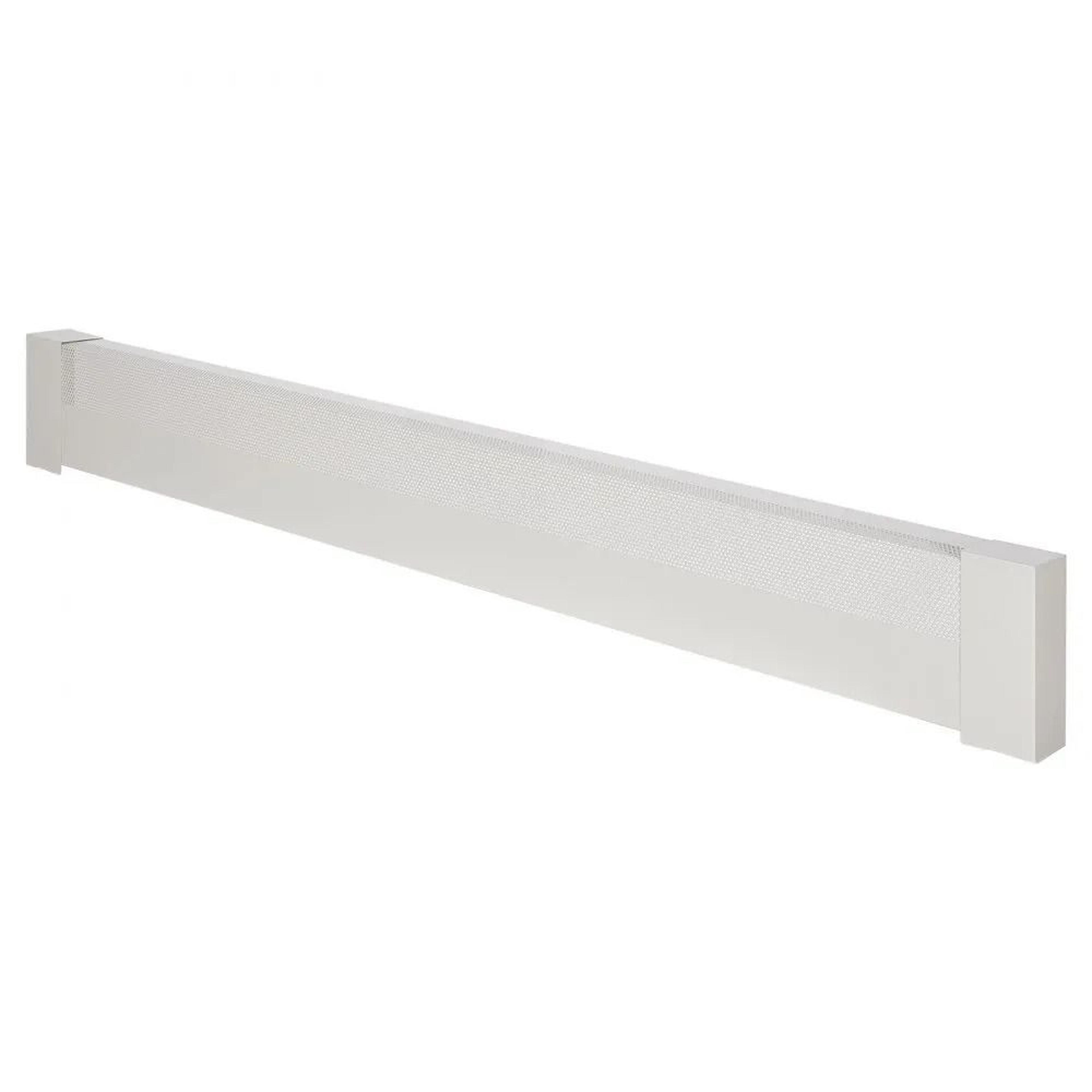 6 Ft Baseboard Heater Cover Replacement White Steel Ventilated Front Panel 7
