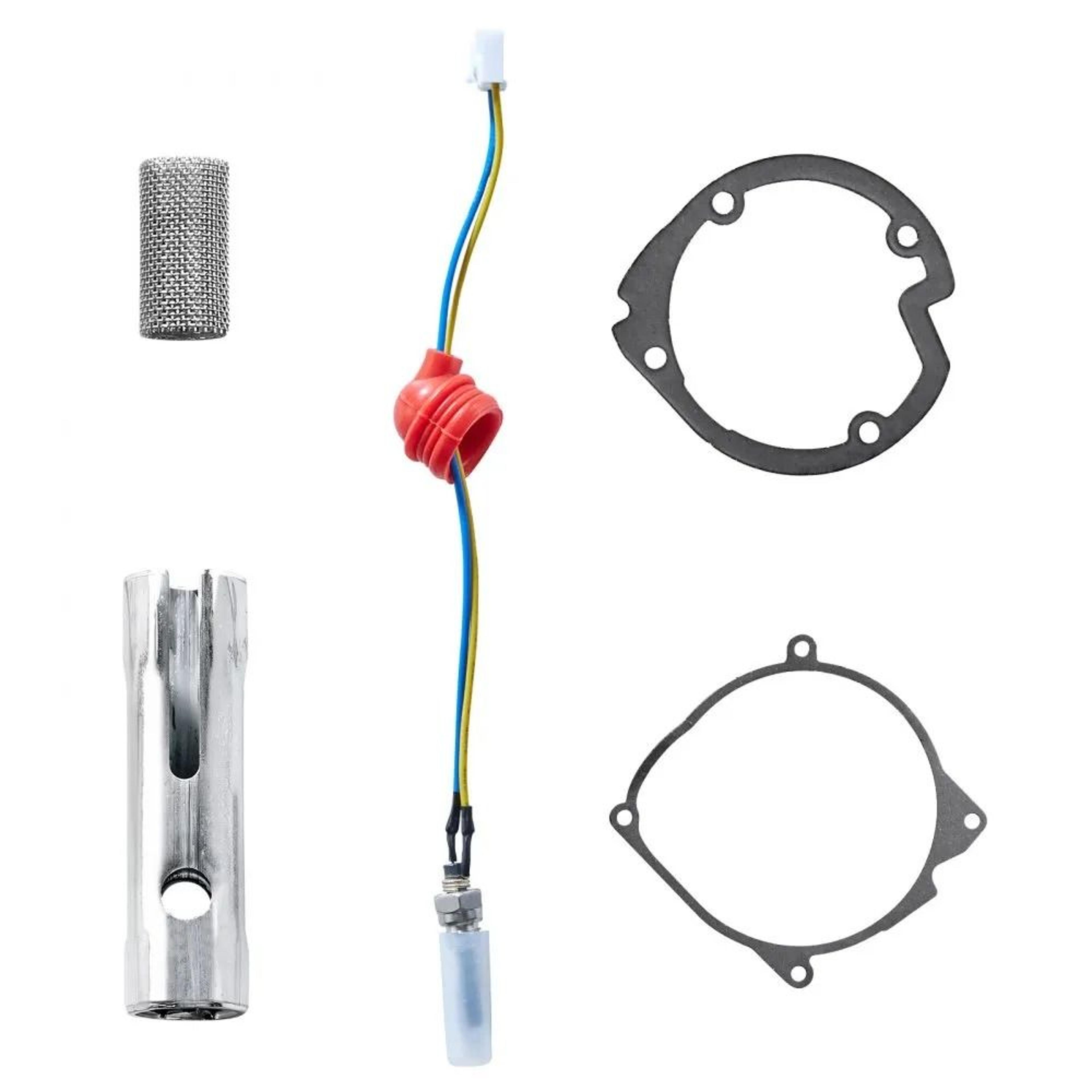 8V Glow Plug Repair Kit For 2KW 5KW 8KW Diesel Heaters With Ignition Plug And Atomization Mesh 7