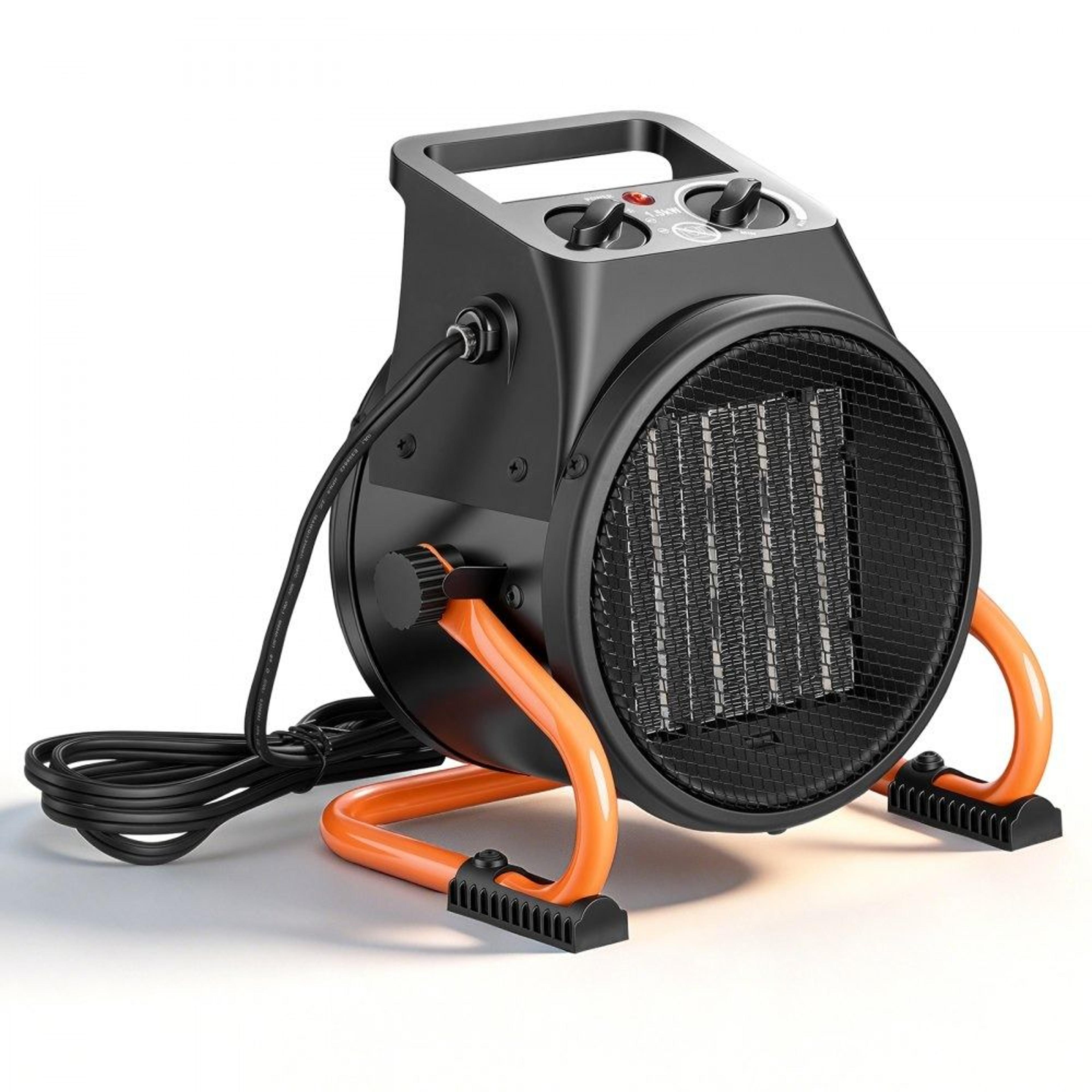 1500w greenhouse heater portable ptc heater with fan for grow tent and small greenhouses