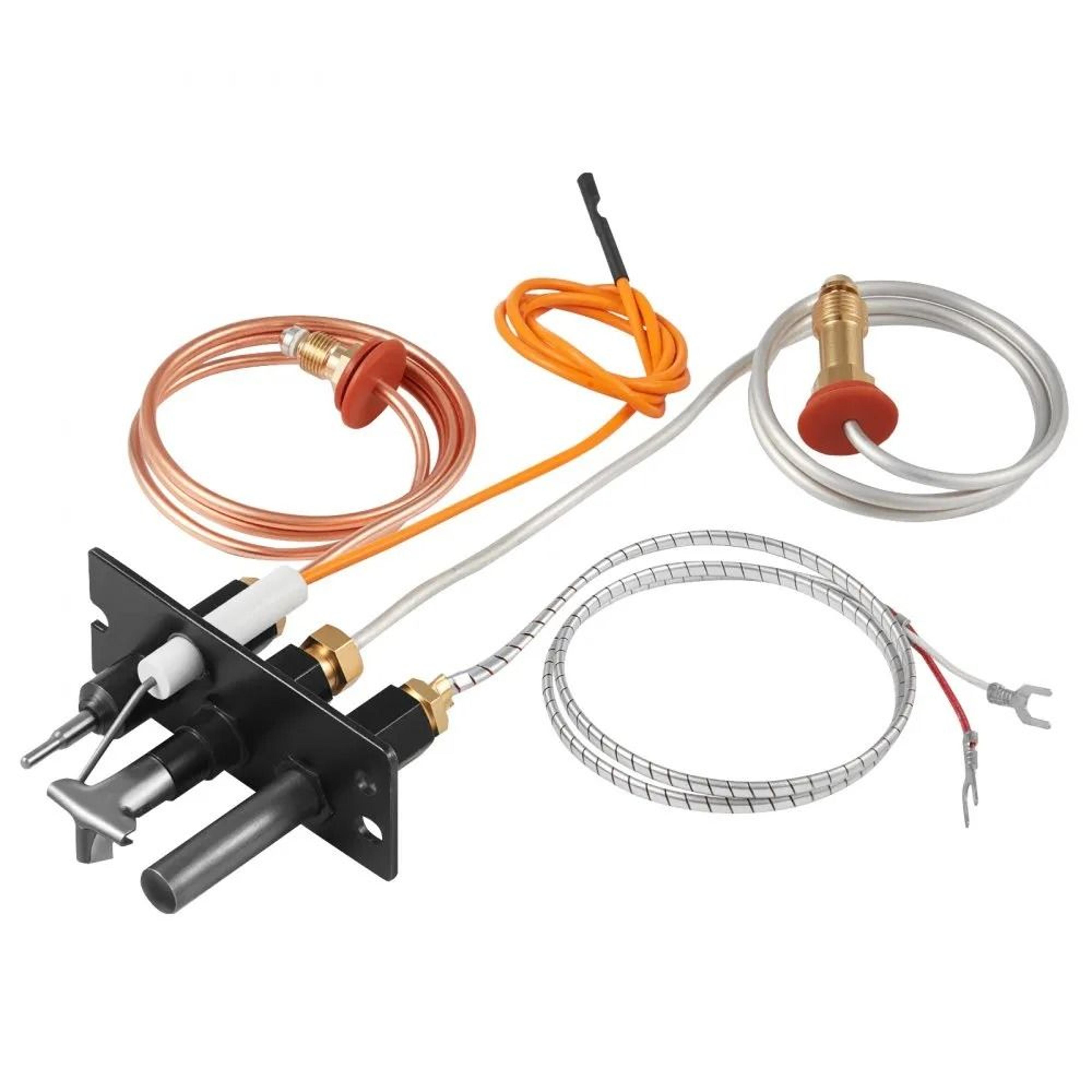 gas pilot assembly replacement kit for fireplace natural gas ignition