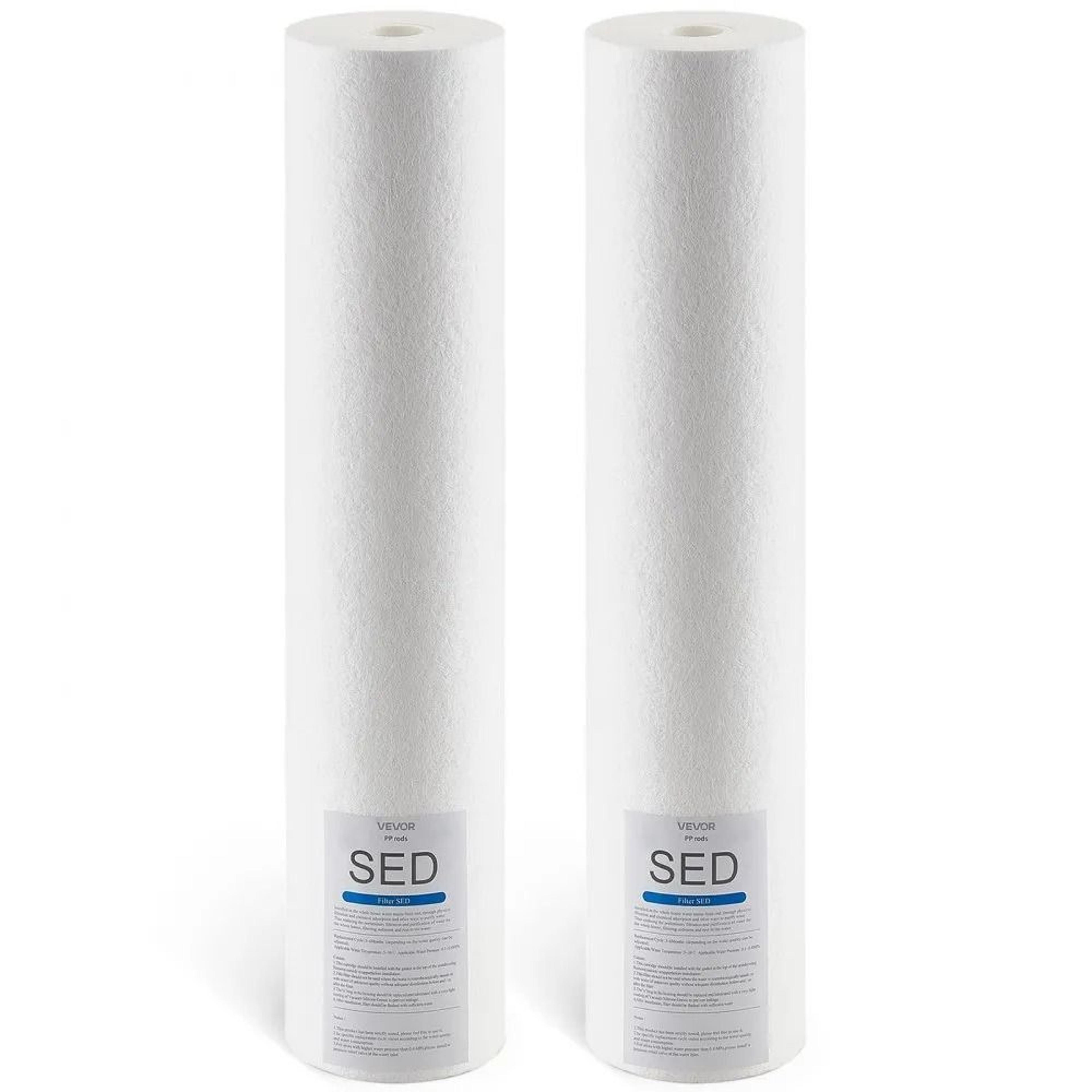 whole house water filter replacement cartridge 4.5 x 20 inch sediment filter for cleaner water