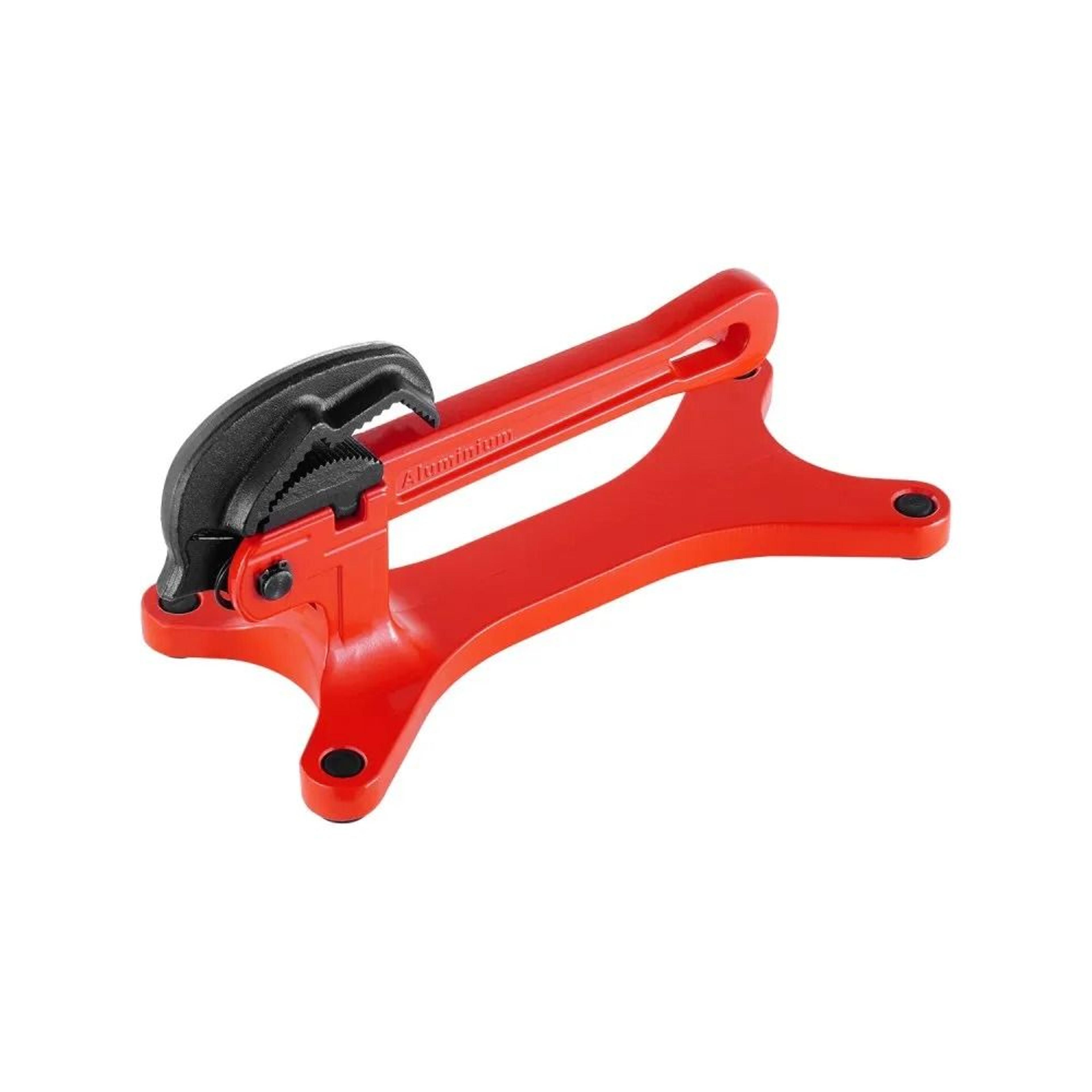 portable aluminum pipe vise lightweight plumbing clamp tool for onsite repairs