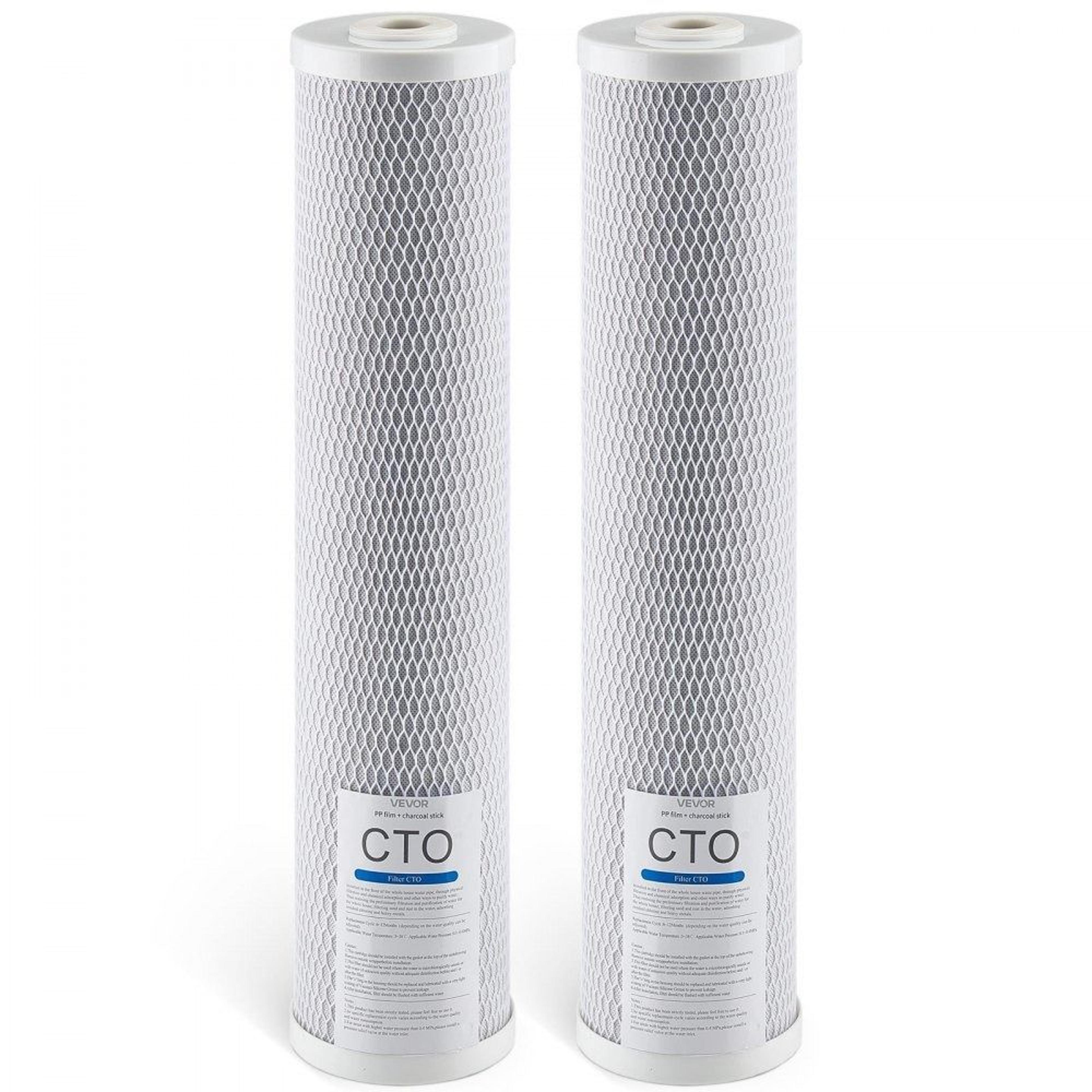 whole house water filter replacement cartridge 4.5 x 20 cto carbon block filter for clean water