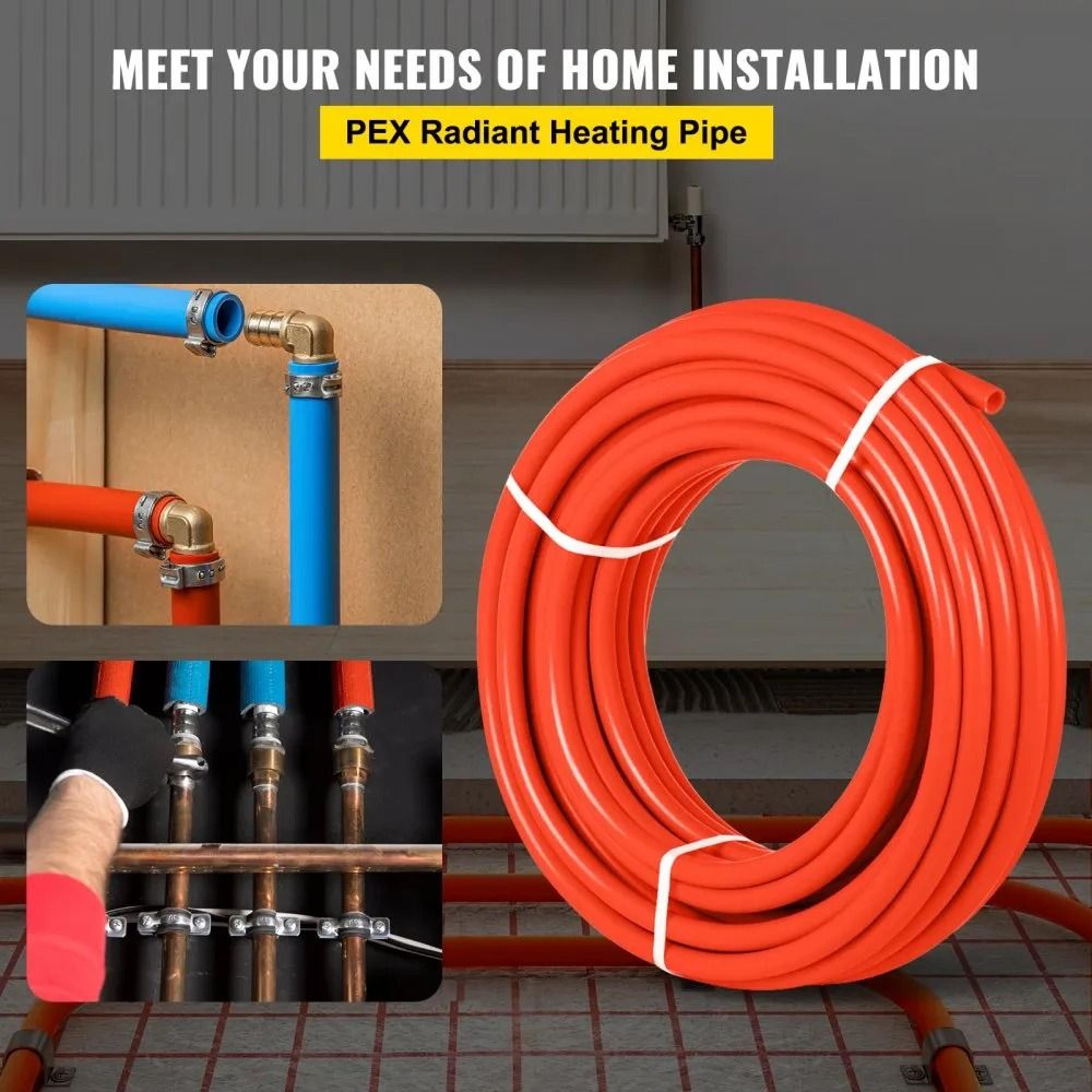 300ft 12 Inch Oxygen Barrier PEX Tubing For Radiant Floor Heating Systems 1