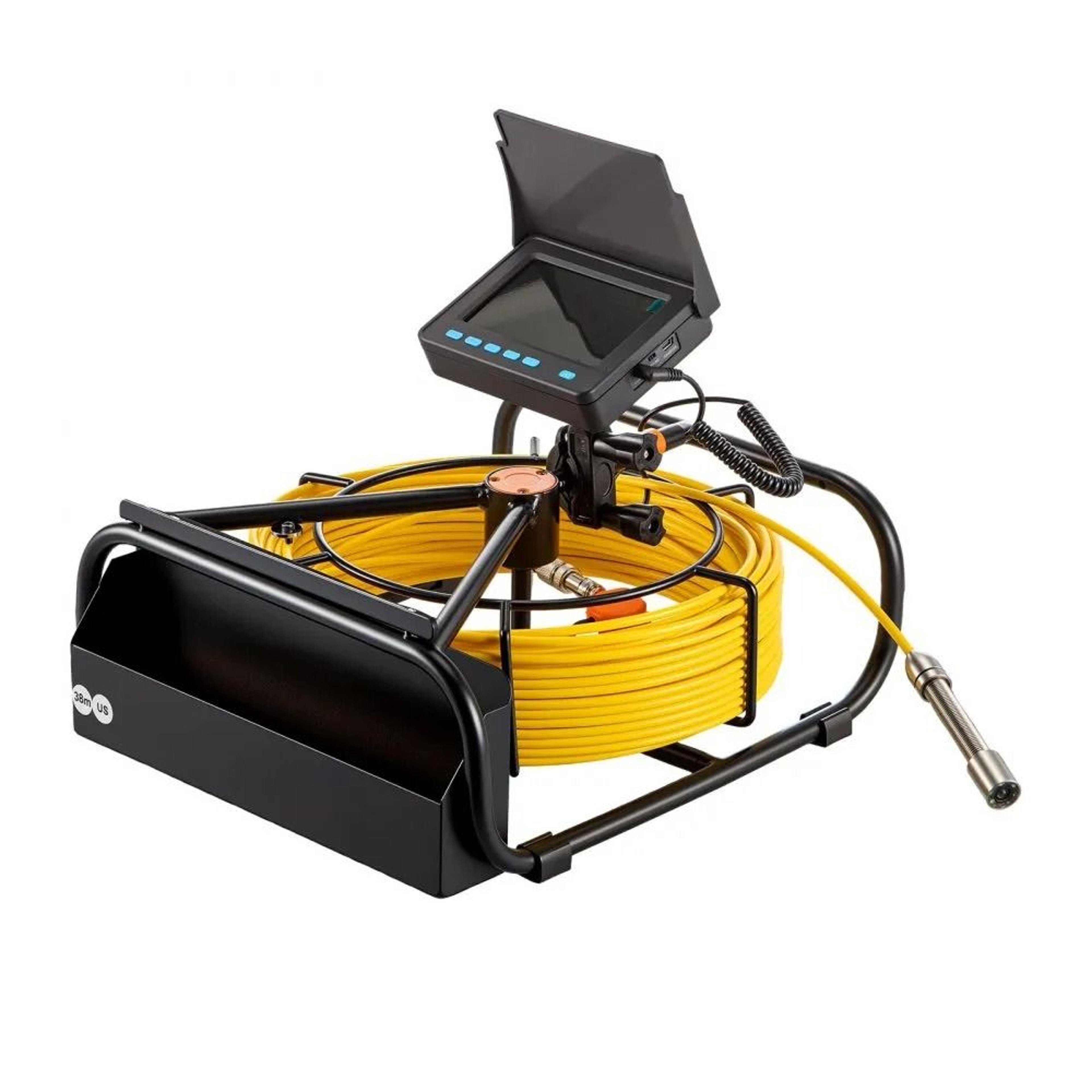 98.4ft pipe inspection camera with hd sewer camera and waterproof drain inspection system
