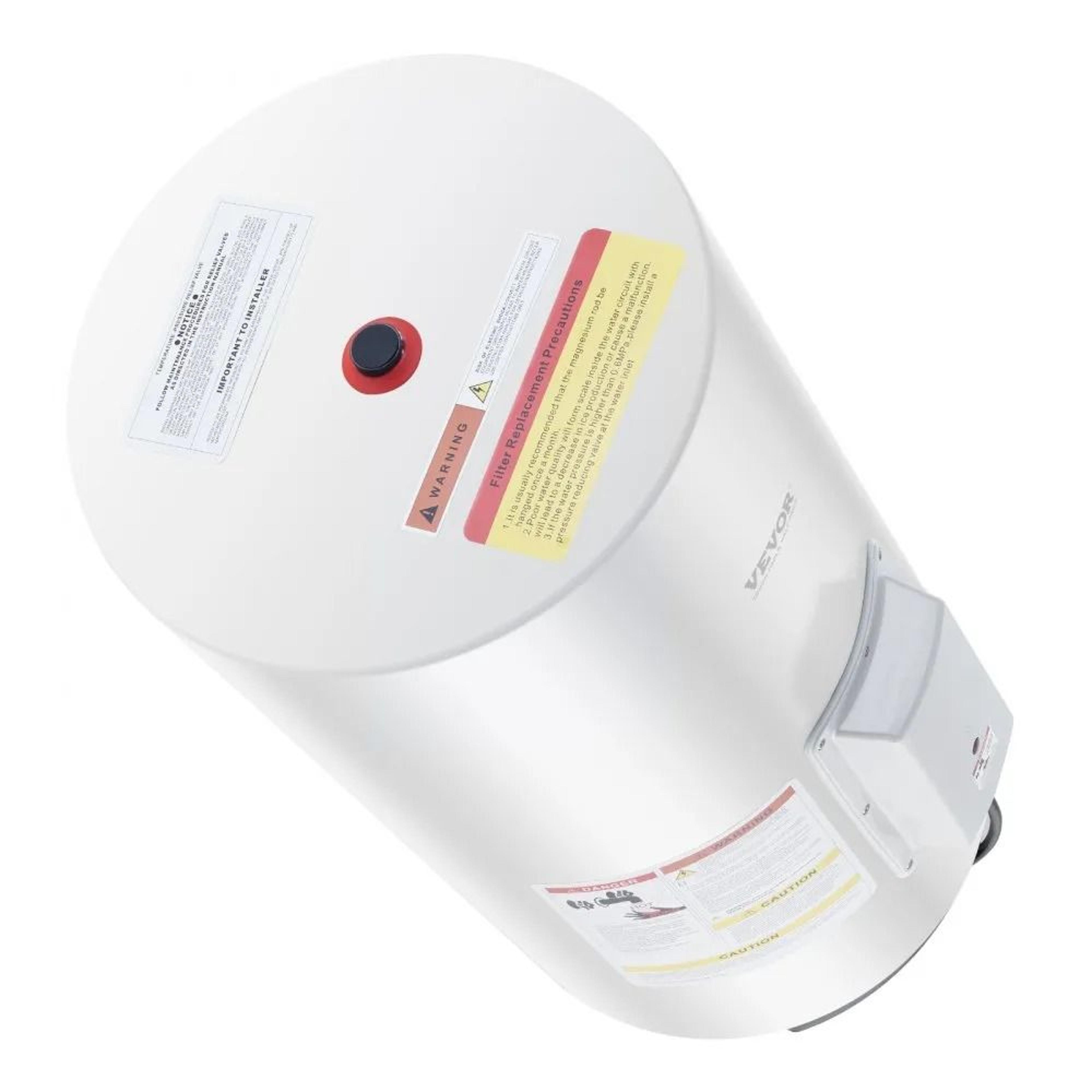 18 gallon electric water heater with led display for instant hot water