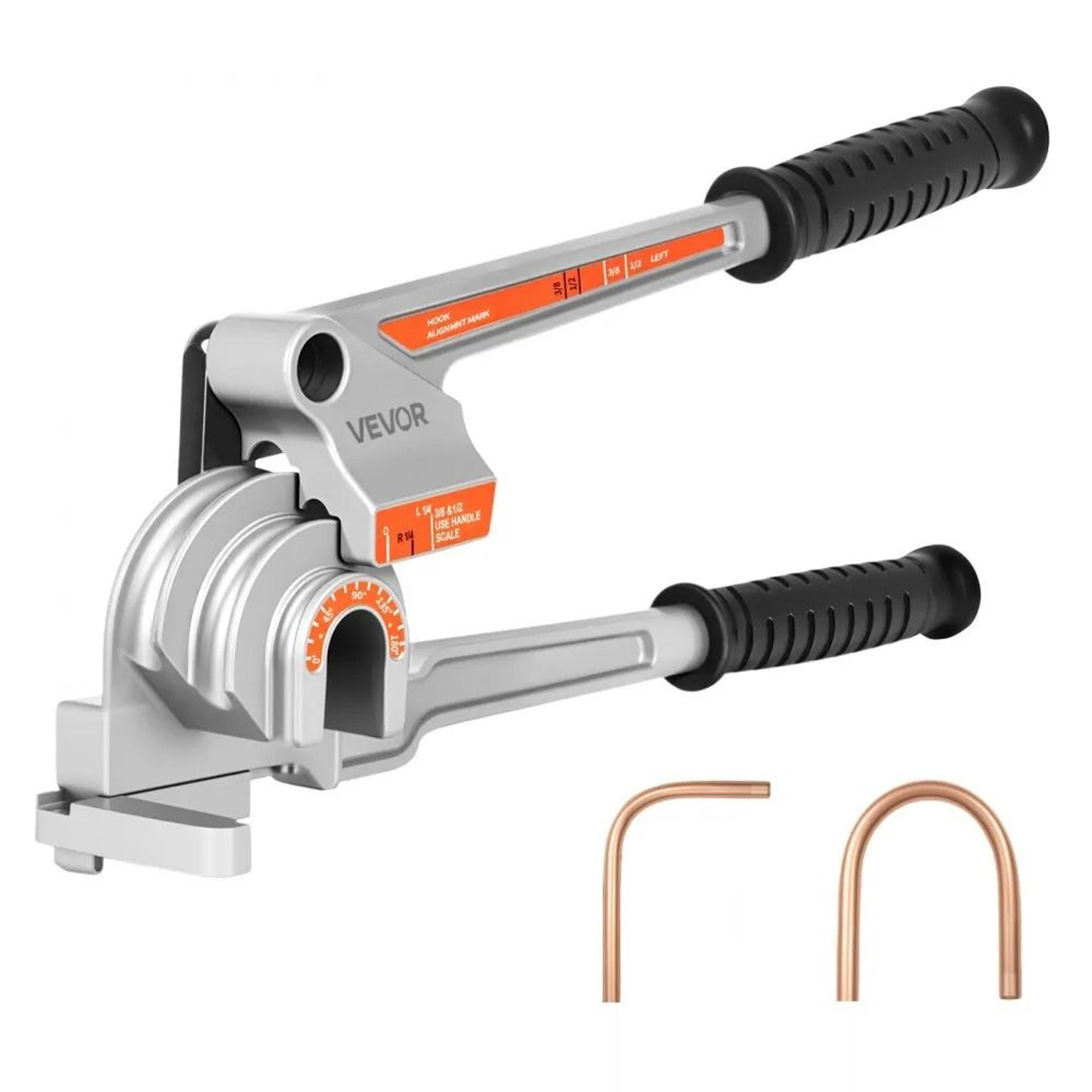 3 in 1 tube bender tool for 1/4 3/8 1/2 inch copper pipes hvac repair