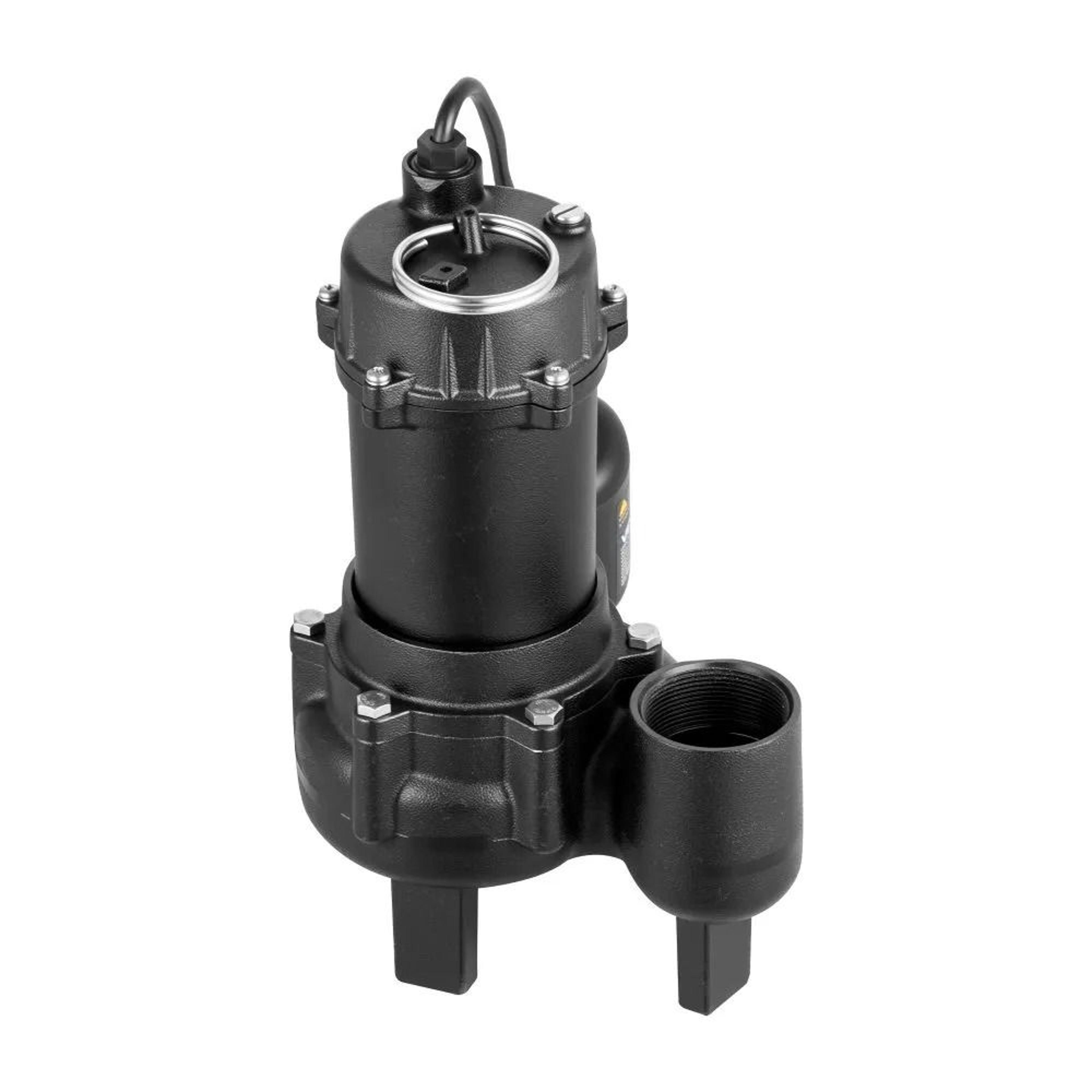 12 HP Sewage Pump System 4800 GPH Automatic Drainage Pump With Basin Kit 8