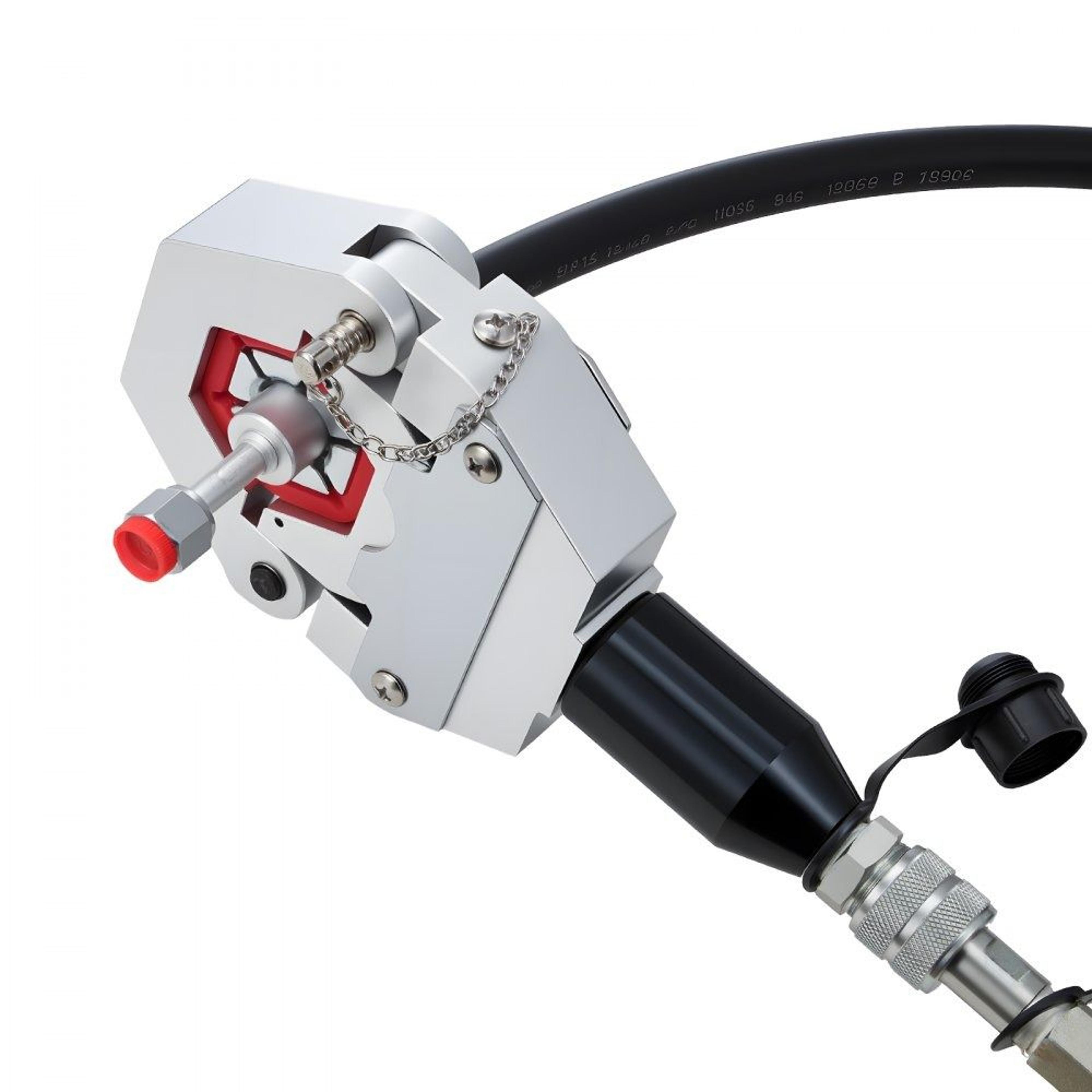 hydraulic ac hose crimper kit with 7 dies portable a/c repair tool