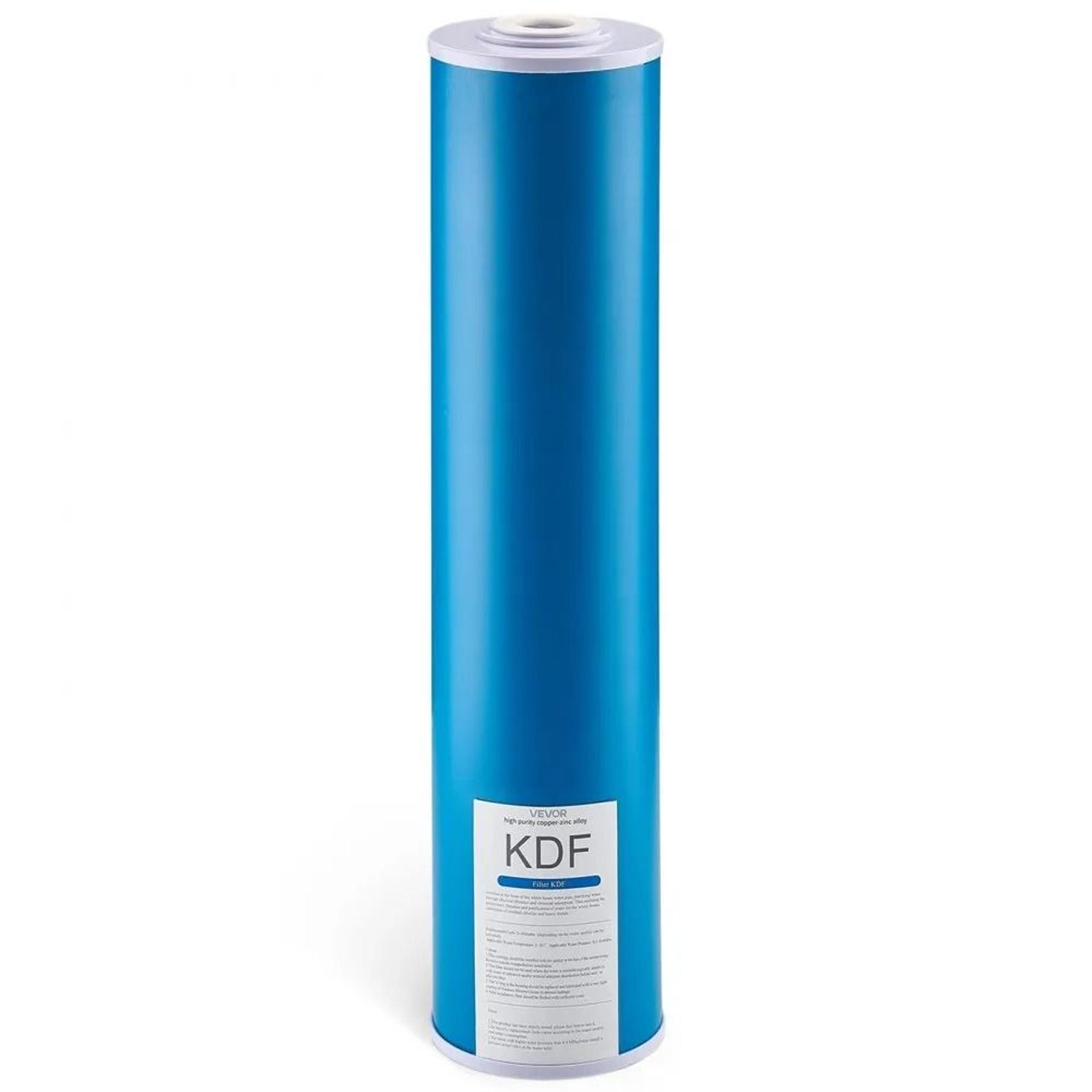 whole house water filter replacement cartridge 4.5 x 20 coconut shell carbon kdf filter