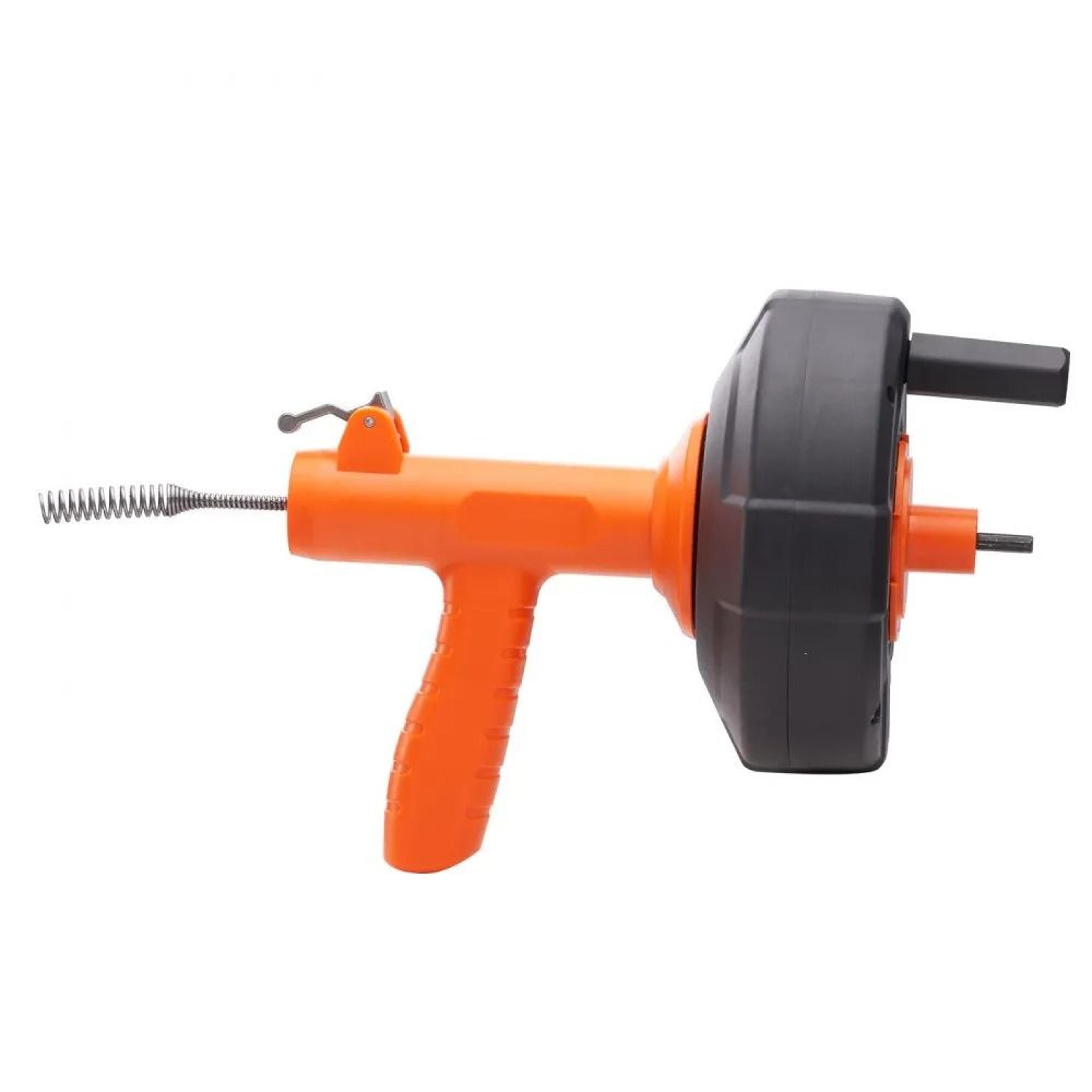 25Ft Drain Auger Plumbing Snake With Drill Adapter For Easy Clog Removal 7