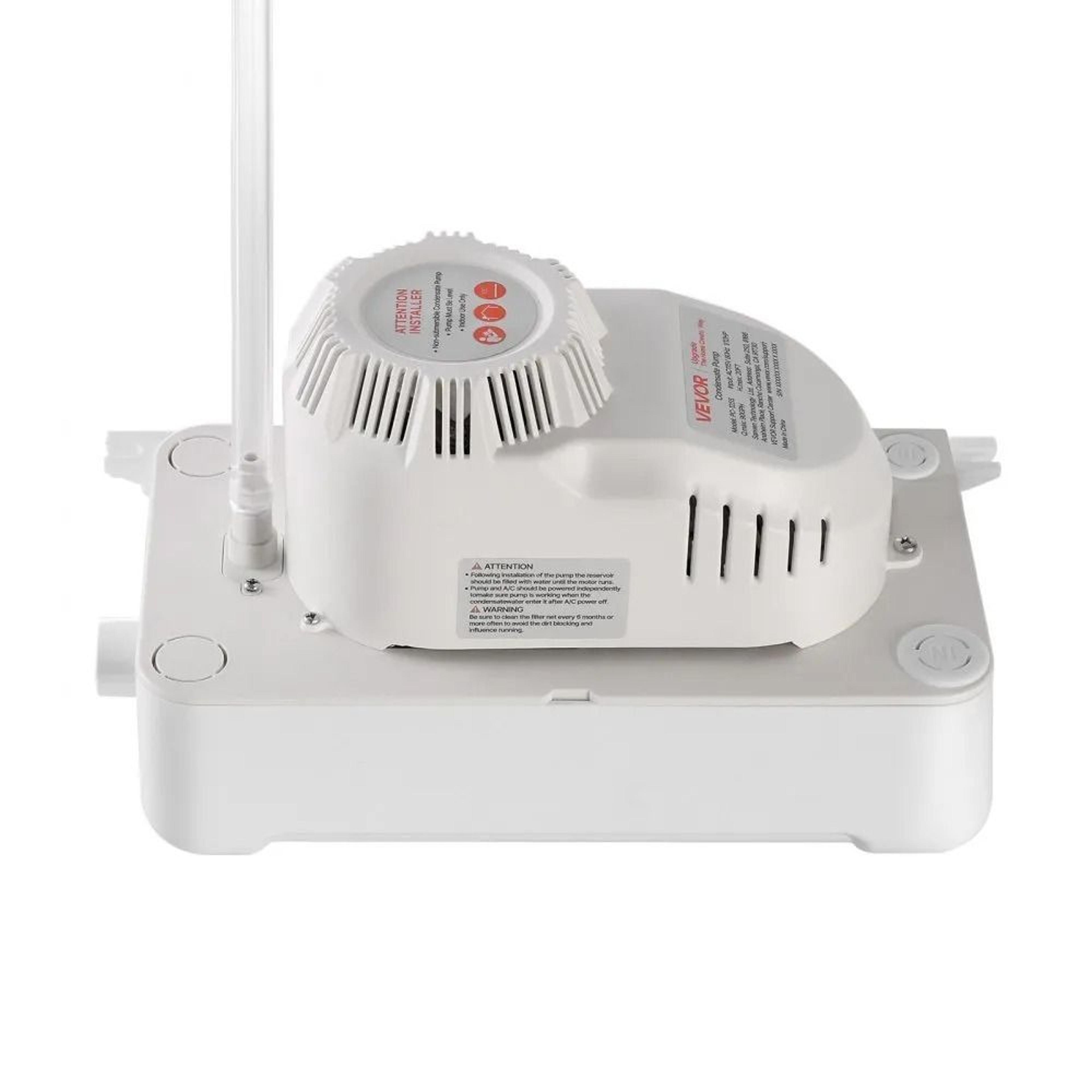 Condensate Pump 112 HP 90 GPH Automatic AC Drain Pump With 20 Ft Lift 9