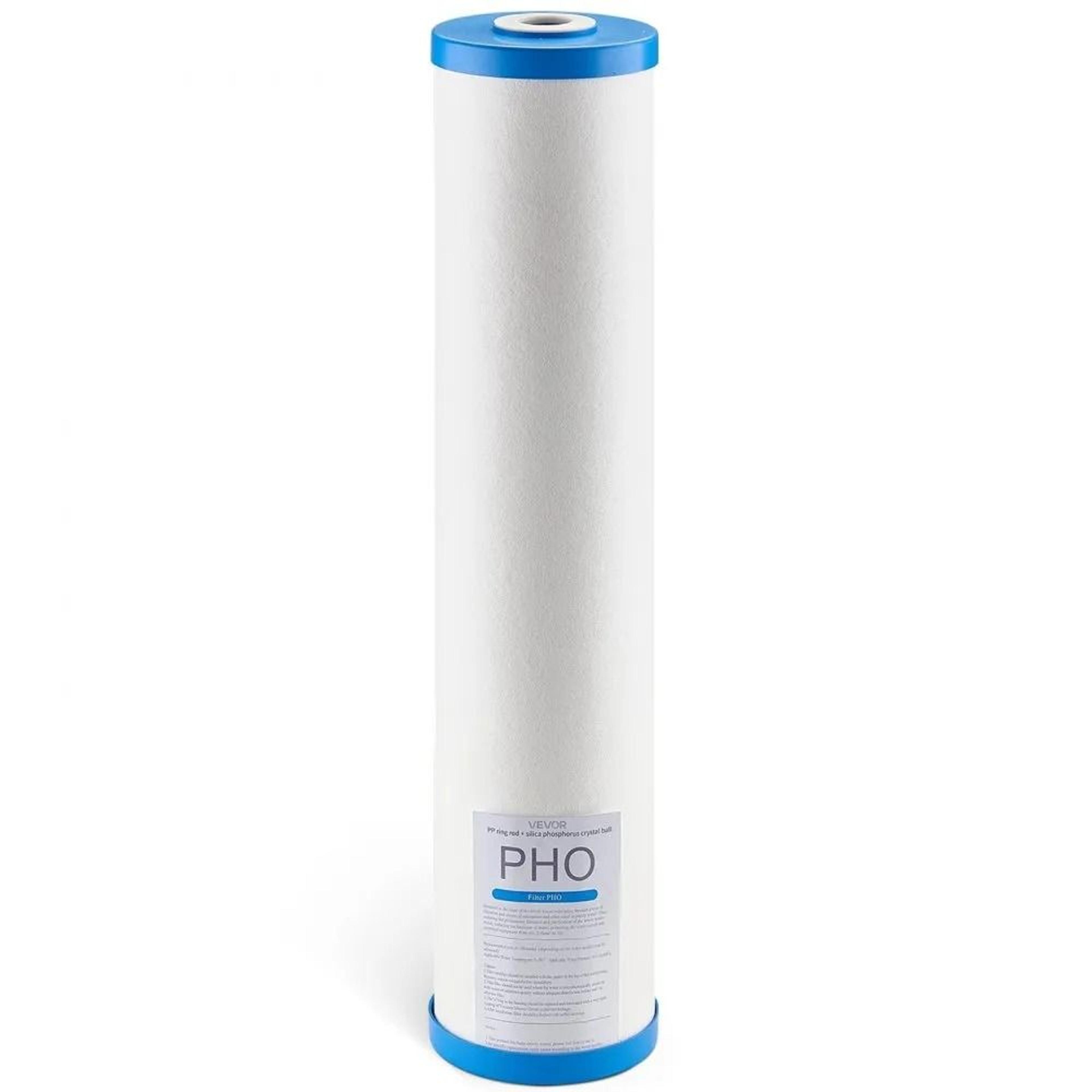 whole house water filter replacement cartridge 4.5 x 20 inch polyphosphate scale inhibitor filter for hard water protect