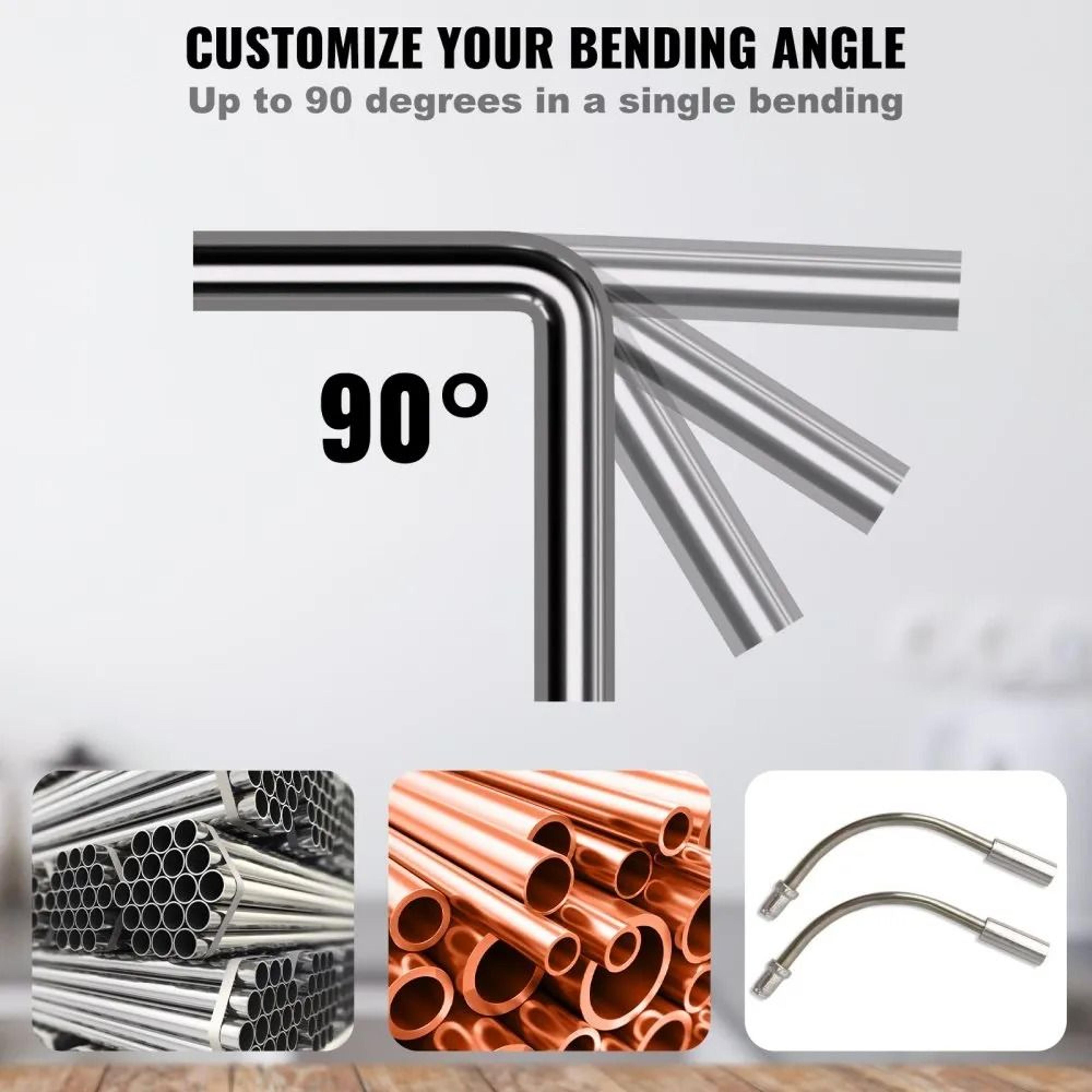 Ratcheting Tube Bender 14 To 78 Inch Copper Pipe Bending Tool Kit With 7 Dies 3
