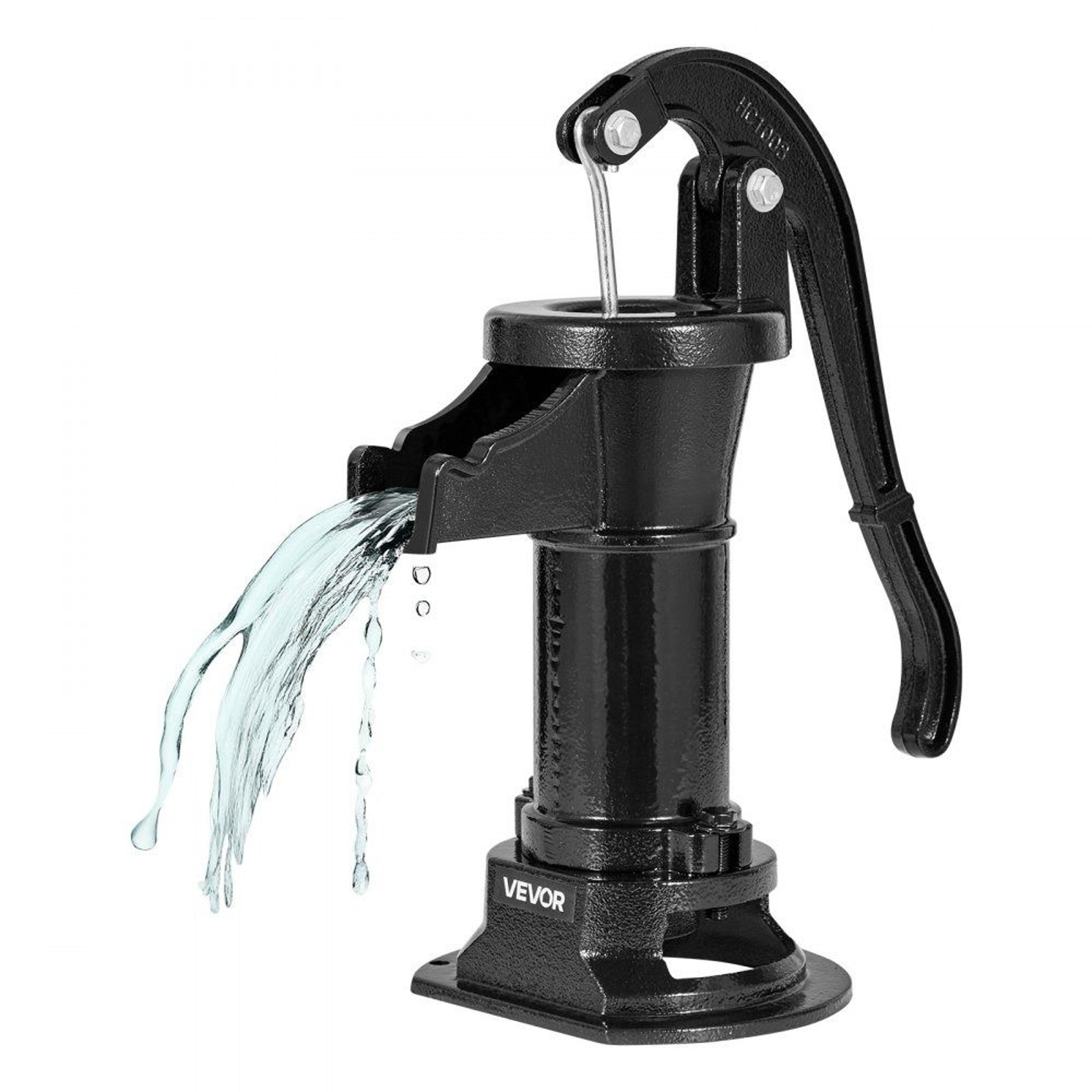 antique cast iron well hand pitcher pump 25 ft lift manual water pump for garden farm backyard