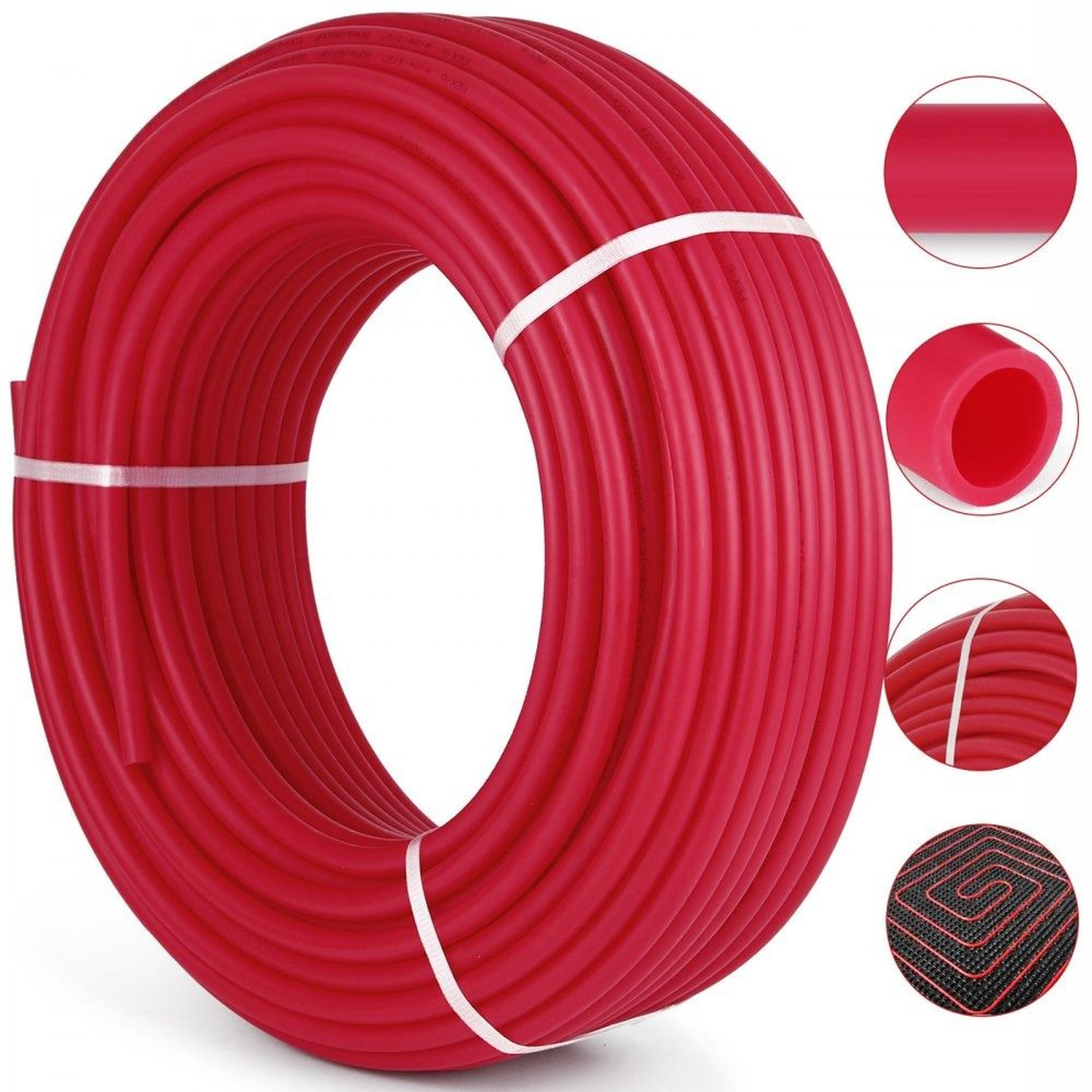 3/4 inch 500ft oxygen barrier pex tubing for radiant floor heating system