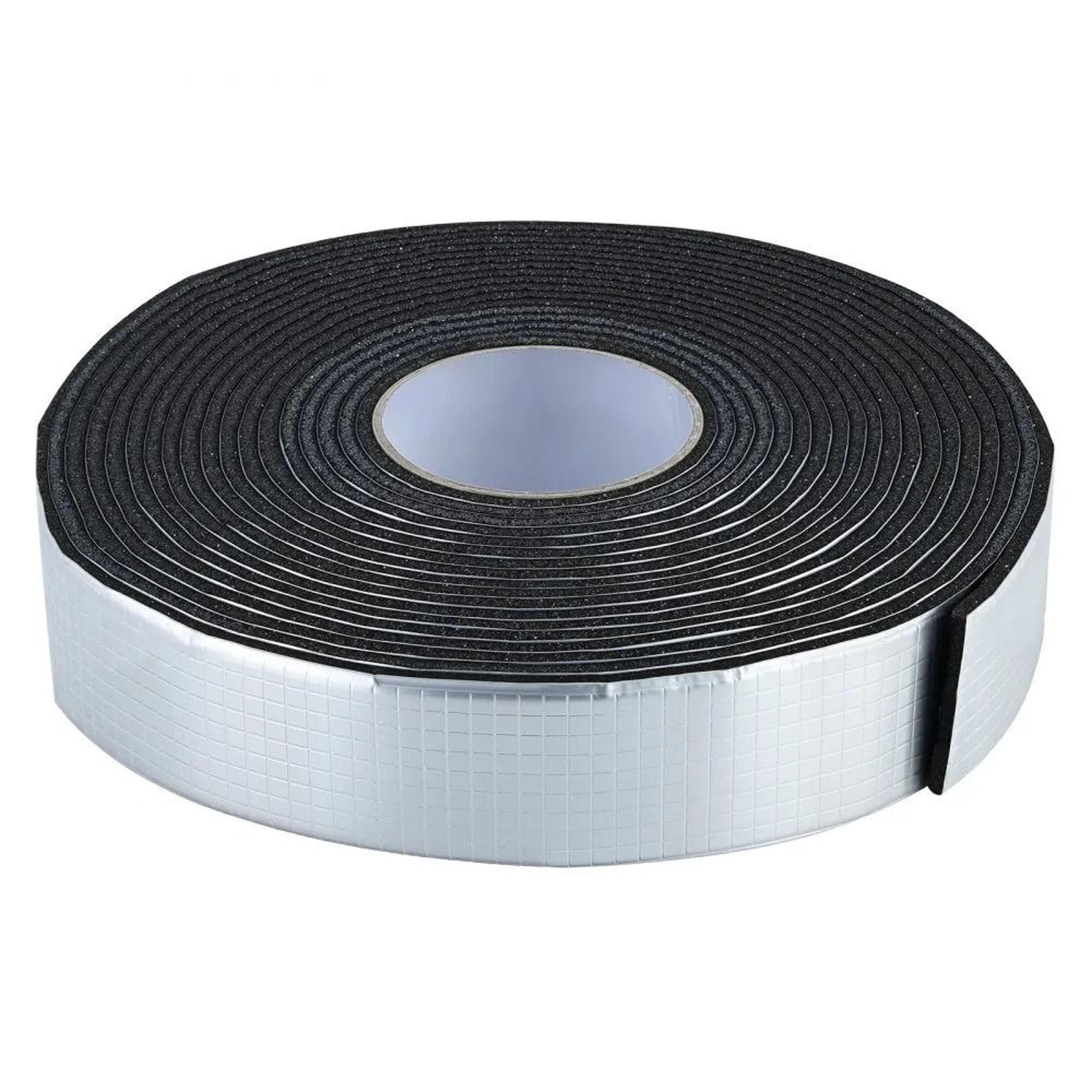 Pipe Insulation Wrap 328 FT Self Adhesive Foam Tape With Aluminum Foil Layer For Freeze Protection 7