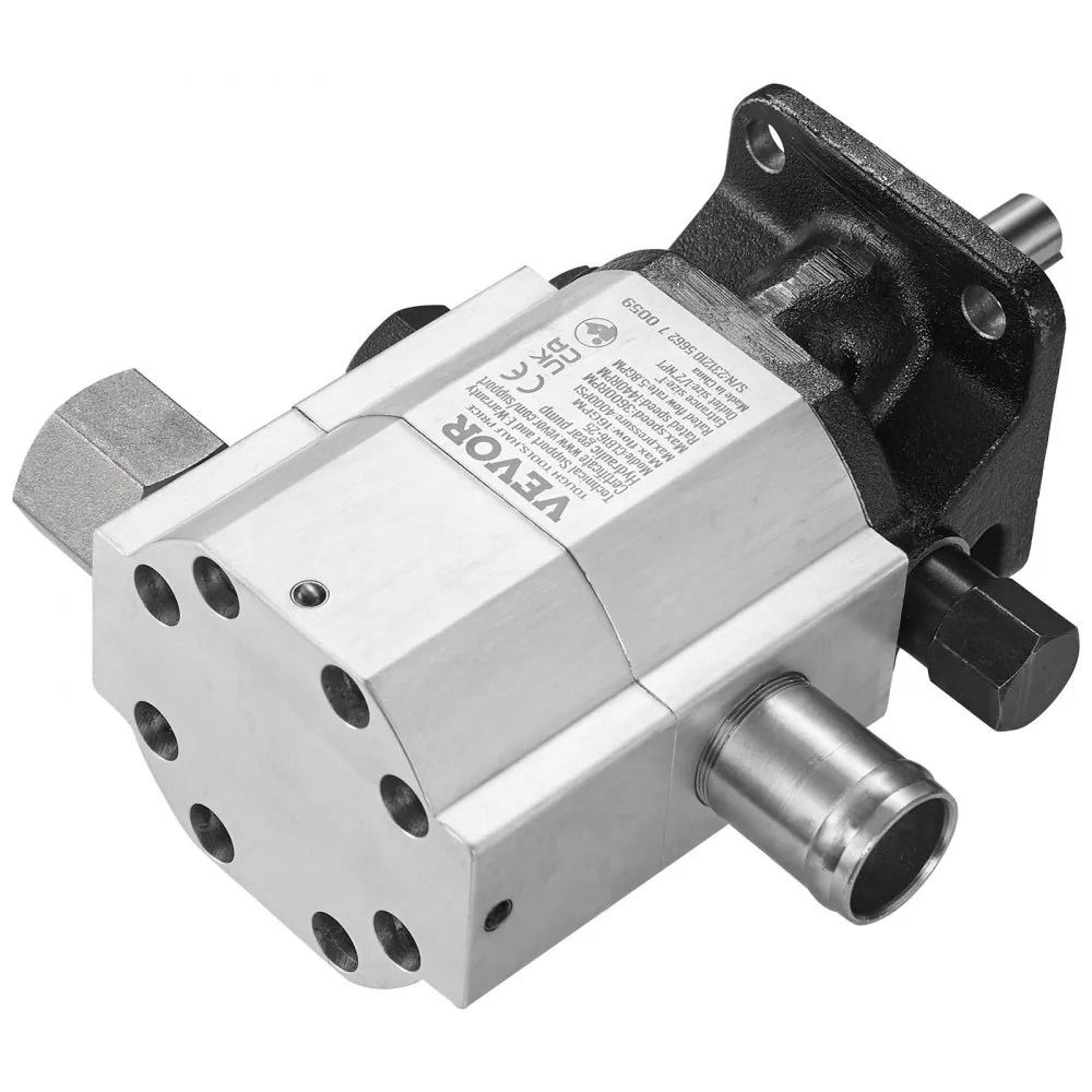 16 GPM Hydraulic Log Splitter Pump 2 Stage 4000 PSI Gear Pump For Wood Splitters 7