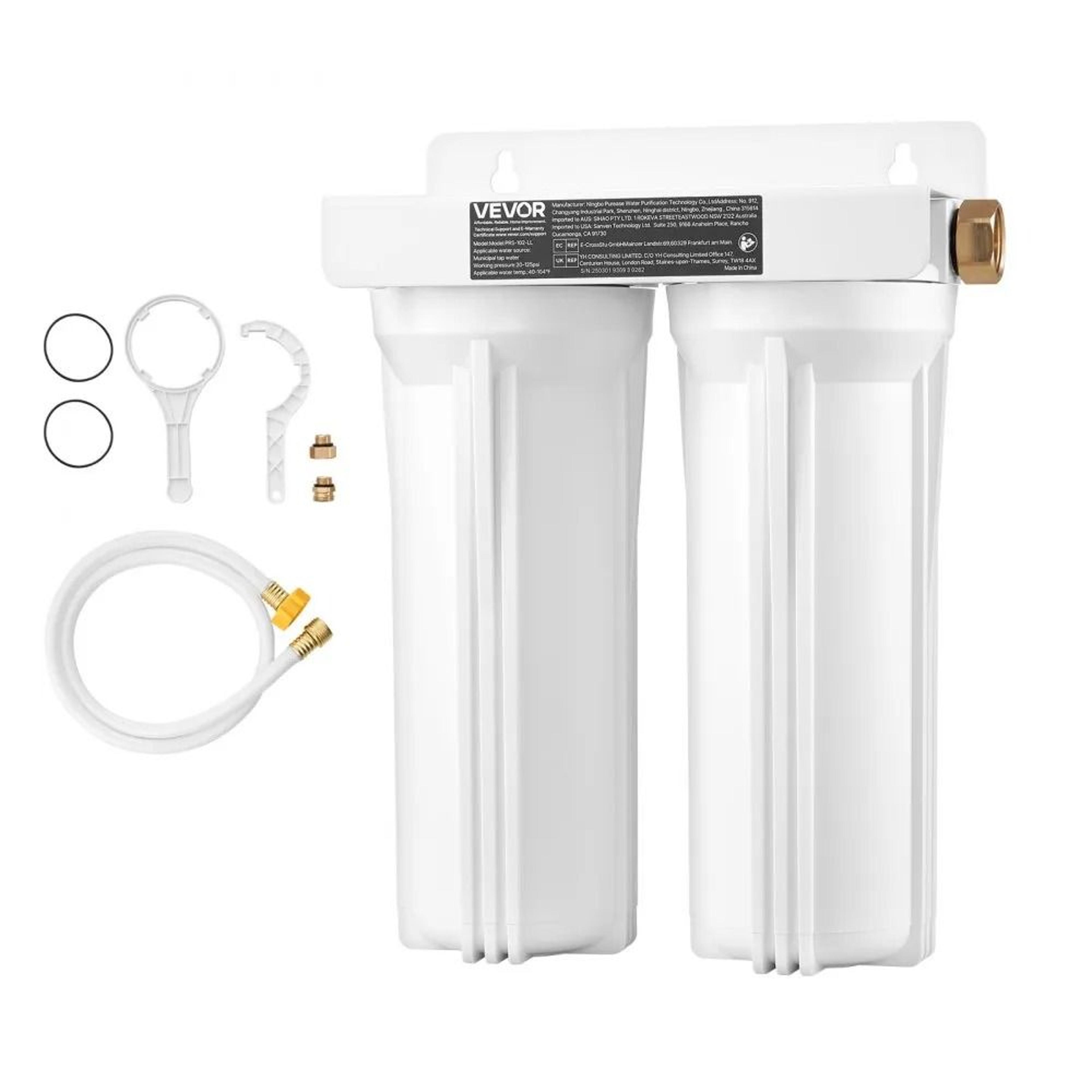 rv water filtration system 2 stage camper water filter for clean fresh water