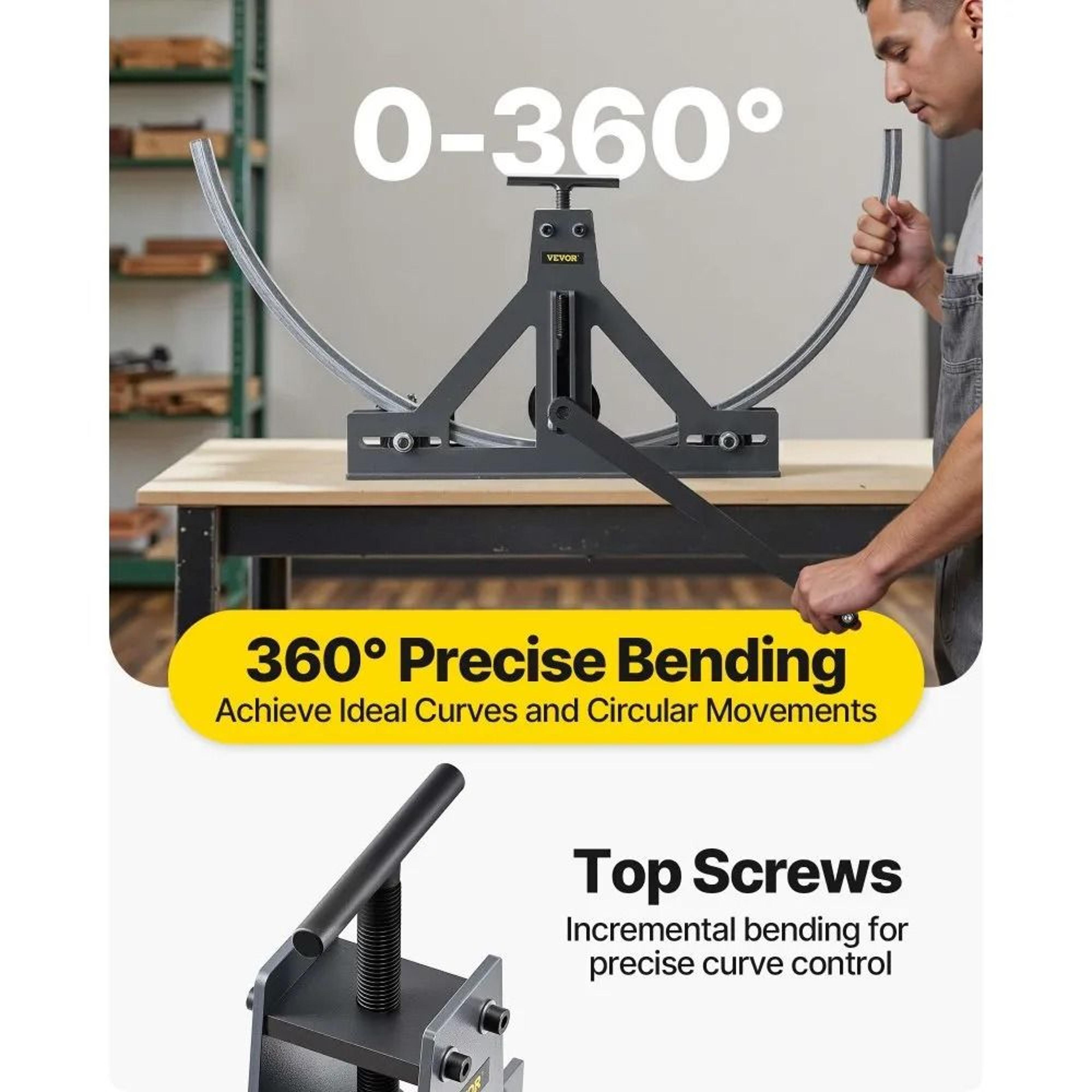 112 Inch Manual Tube Rolling Bender Square Rectangular Tube Bender For Steel Copper Aluminum 2