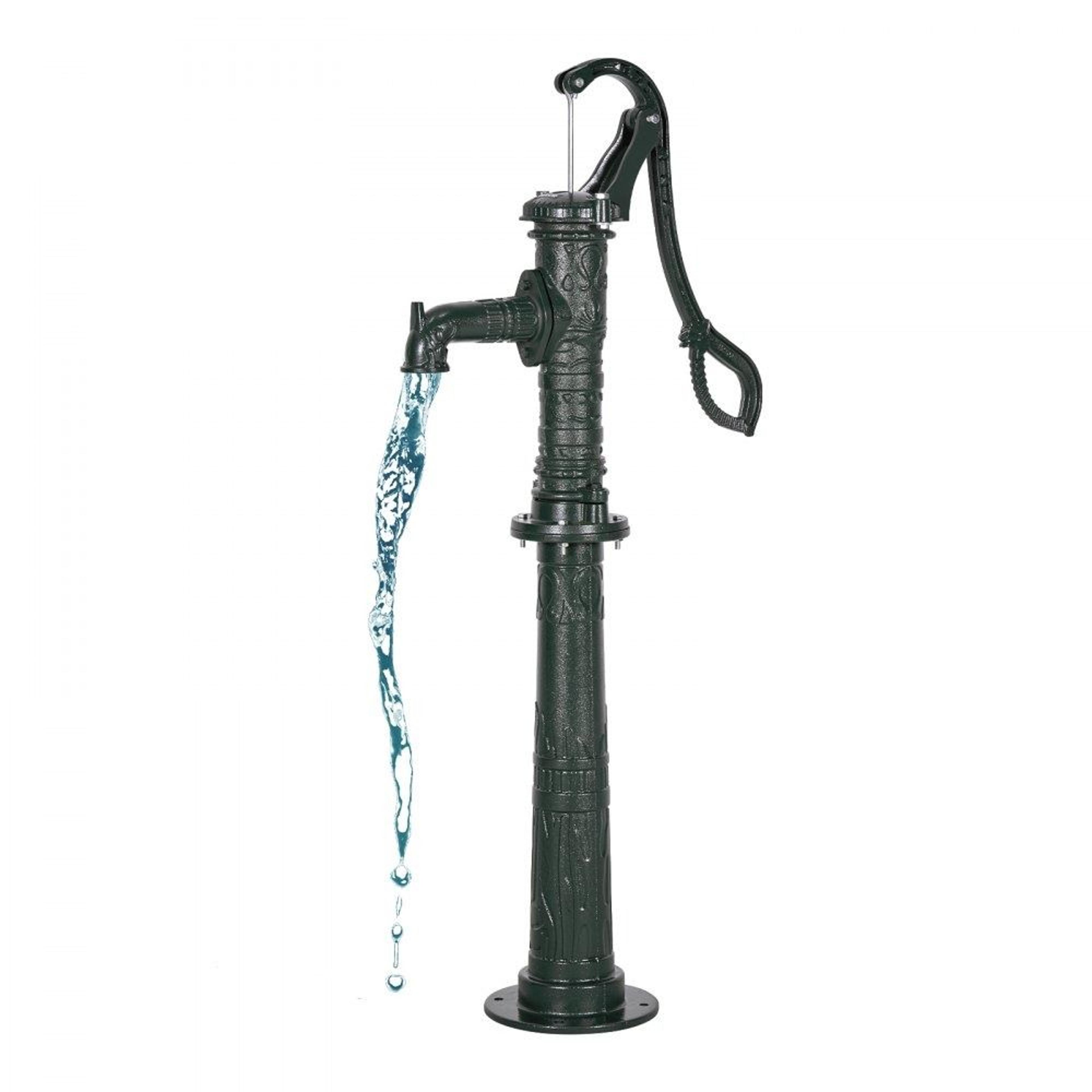 antique cast iron hand water pump 20 ft lift manual well pitcher pump for garden yard farm