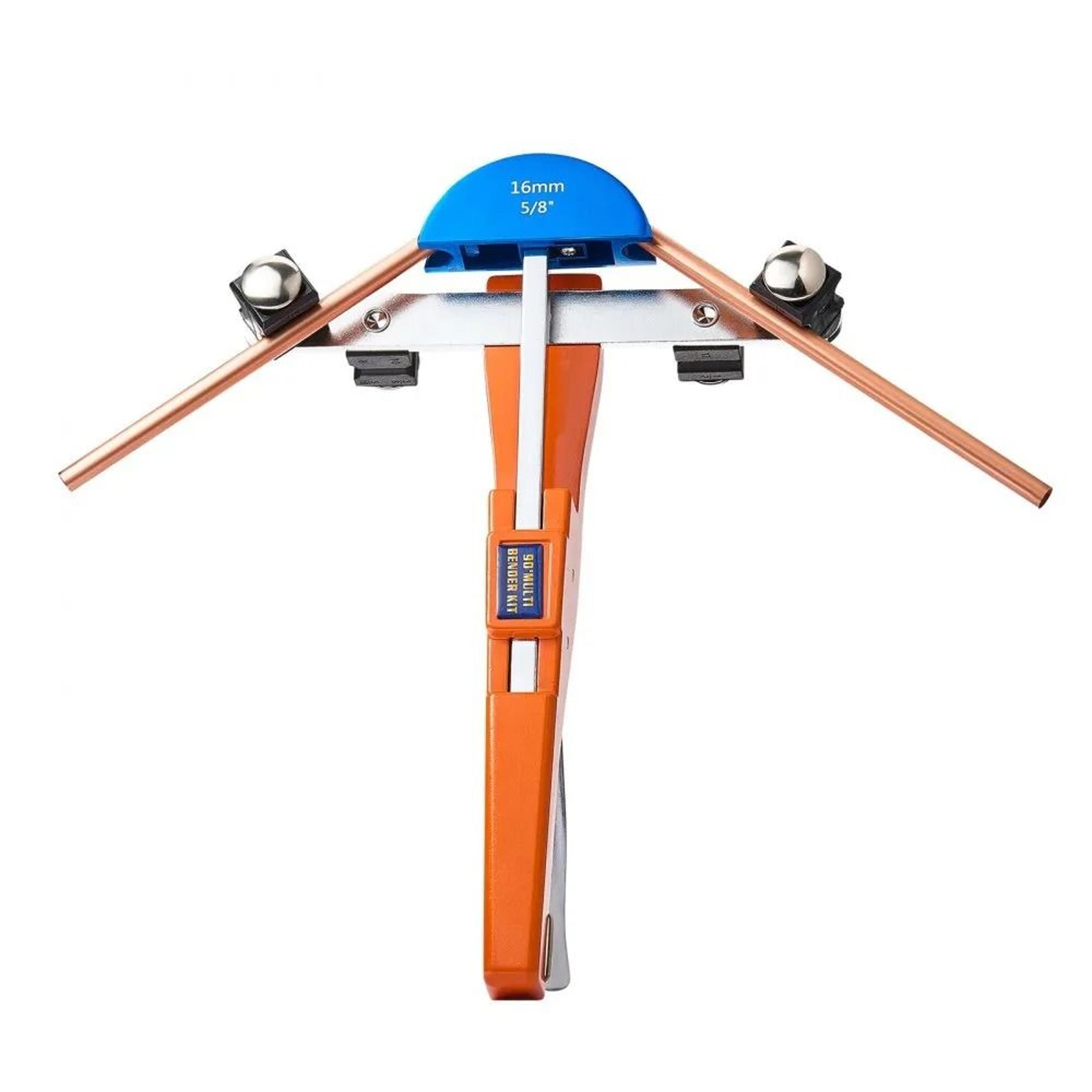 Tubing Bender Kit 14 To 78 Inch Ratcheting Tube Pipe Bender With Aluminum Dies For HVAC Copper Tube 8