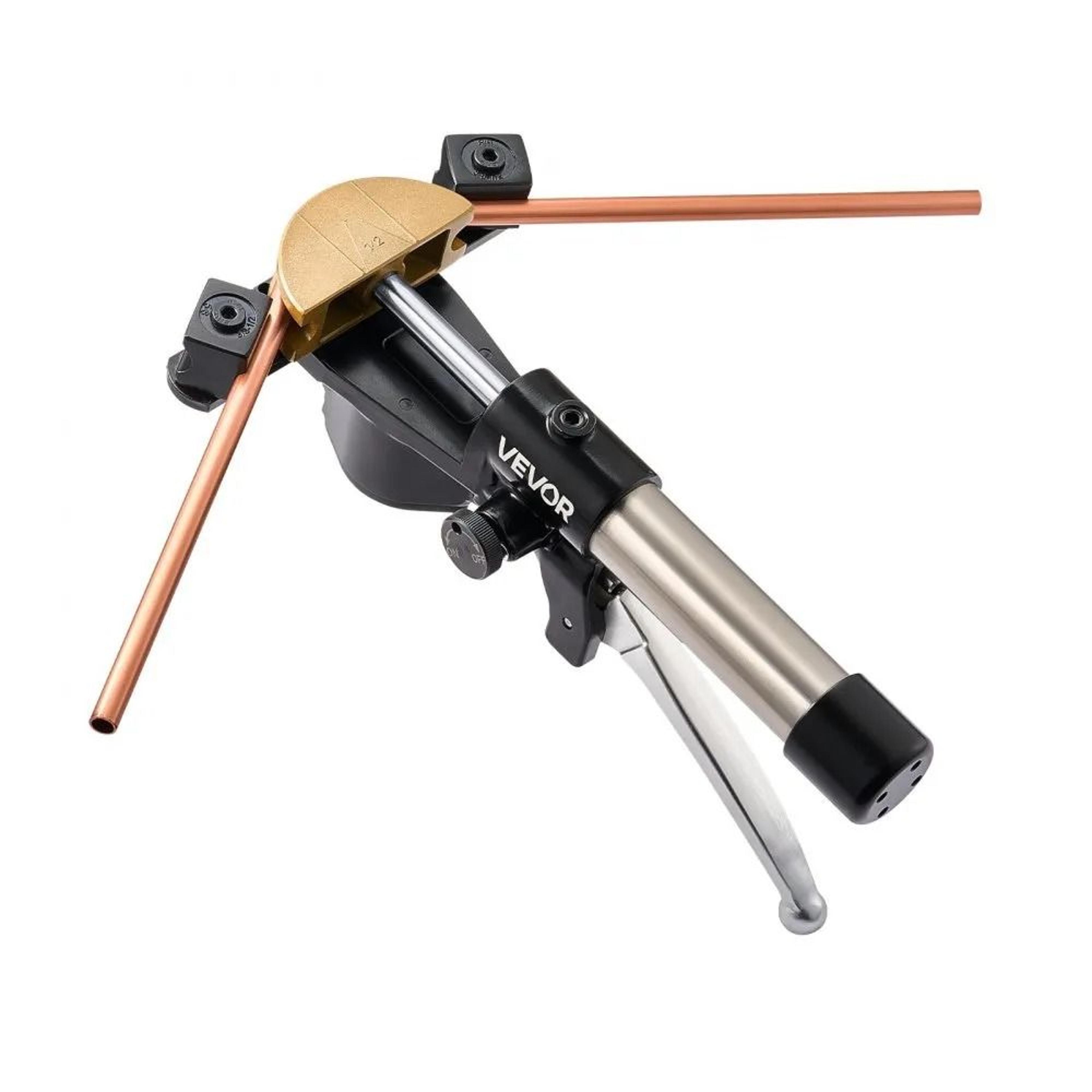 Hydraulic Tubing Bender Kit 14 To 78 Inch Copper Pipe Bender HVAC Tool With 7 Dies 7