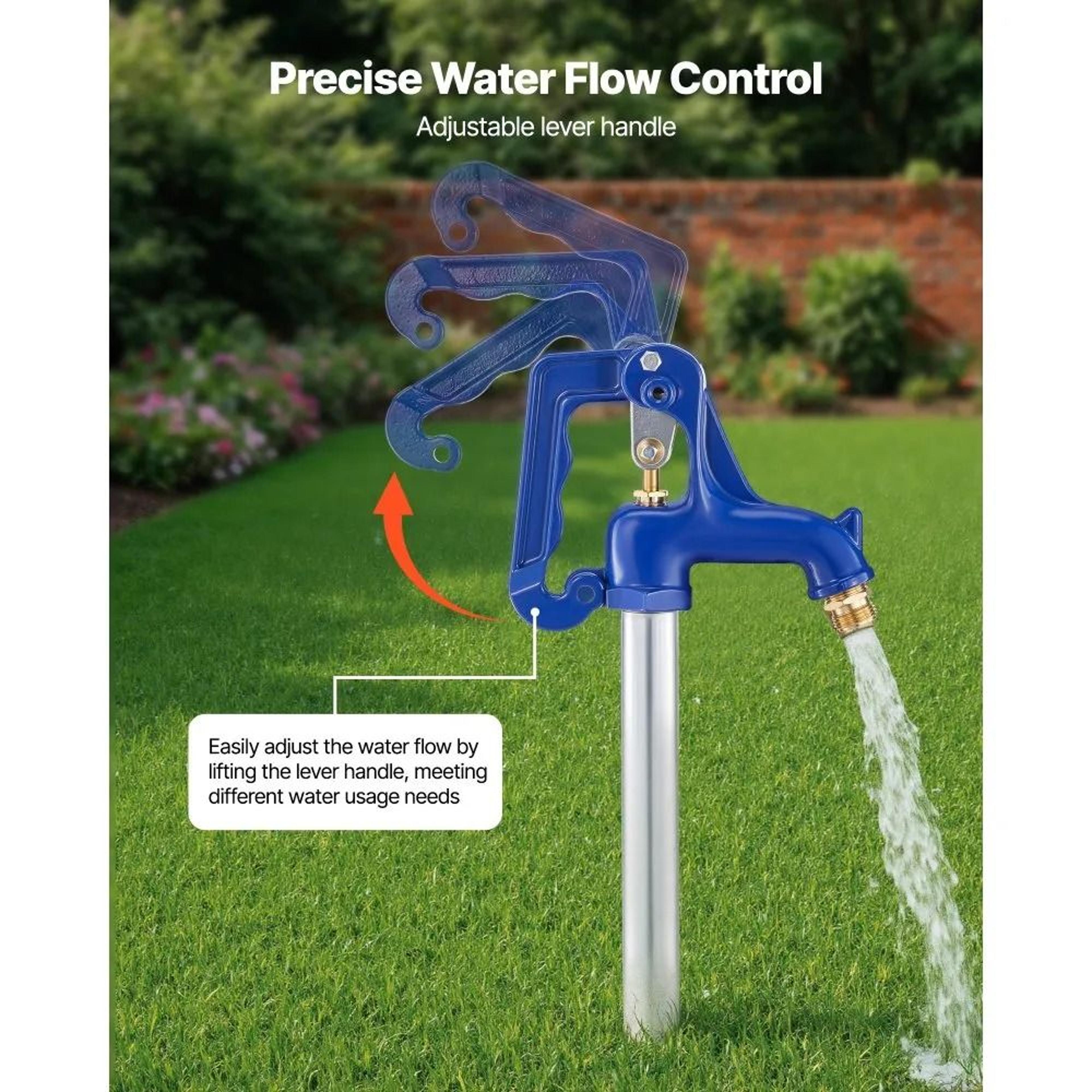 Frost Proof Yard Hydrant 42FT Freeze Proof Outdoor Faucet For Garden Farm Irrigation 5
