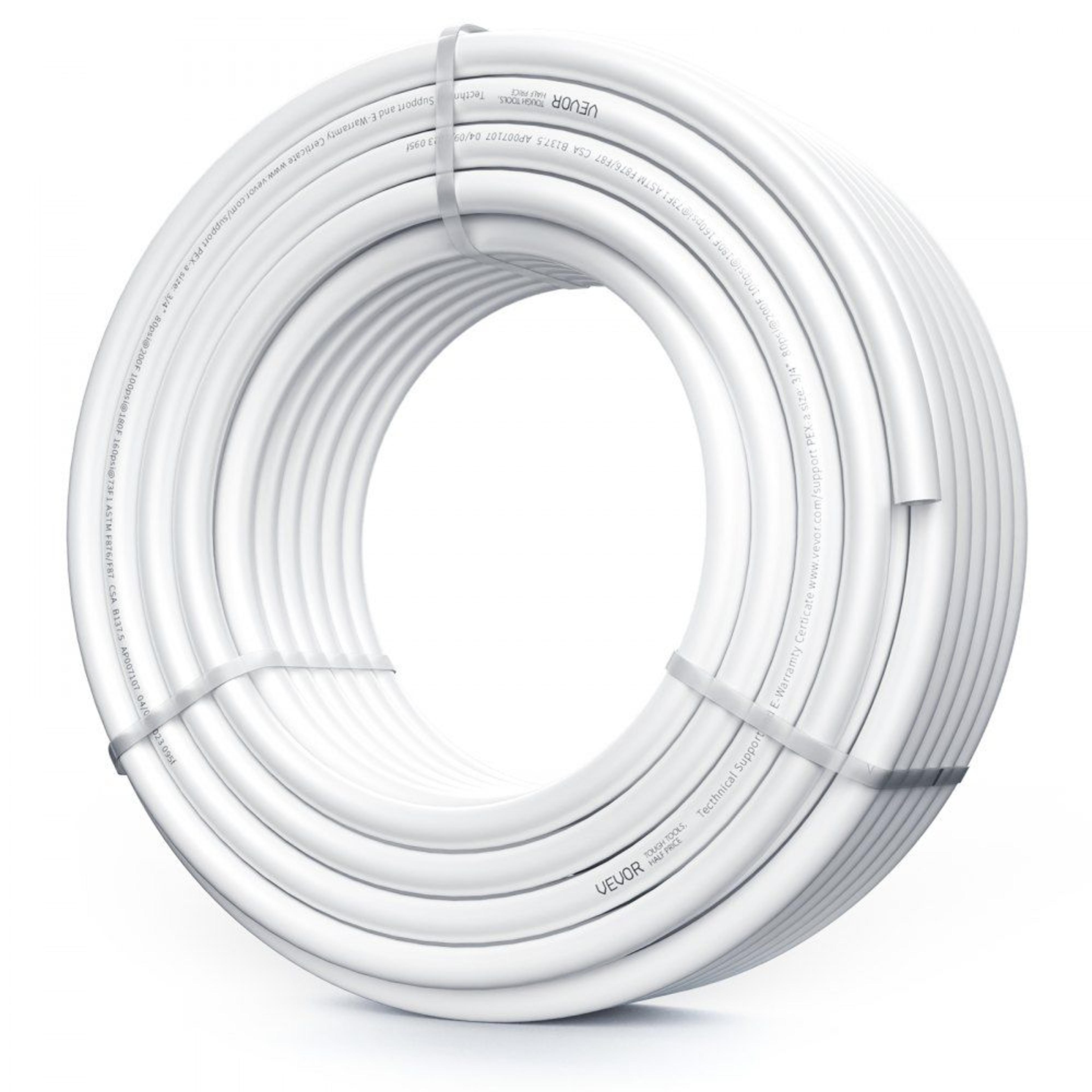 3/4 inch pex a pipe 100ft flexible potable water tubing with cutter