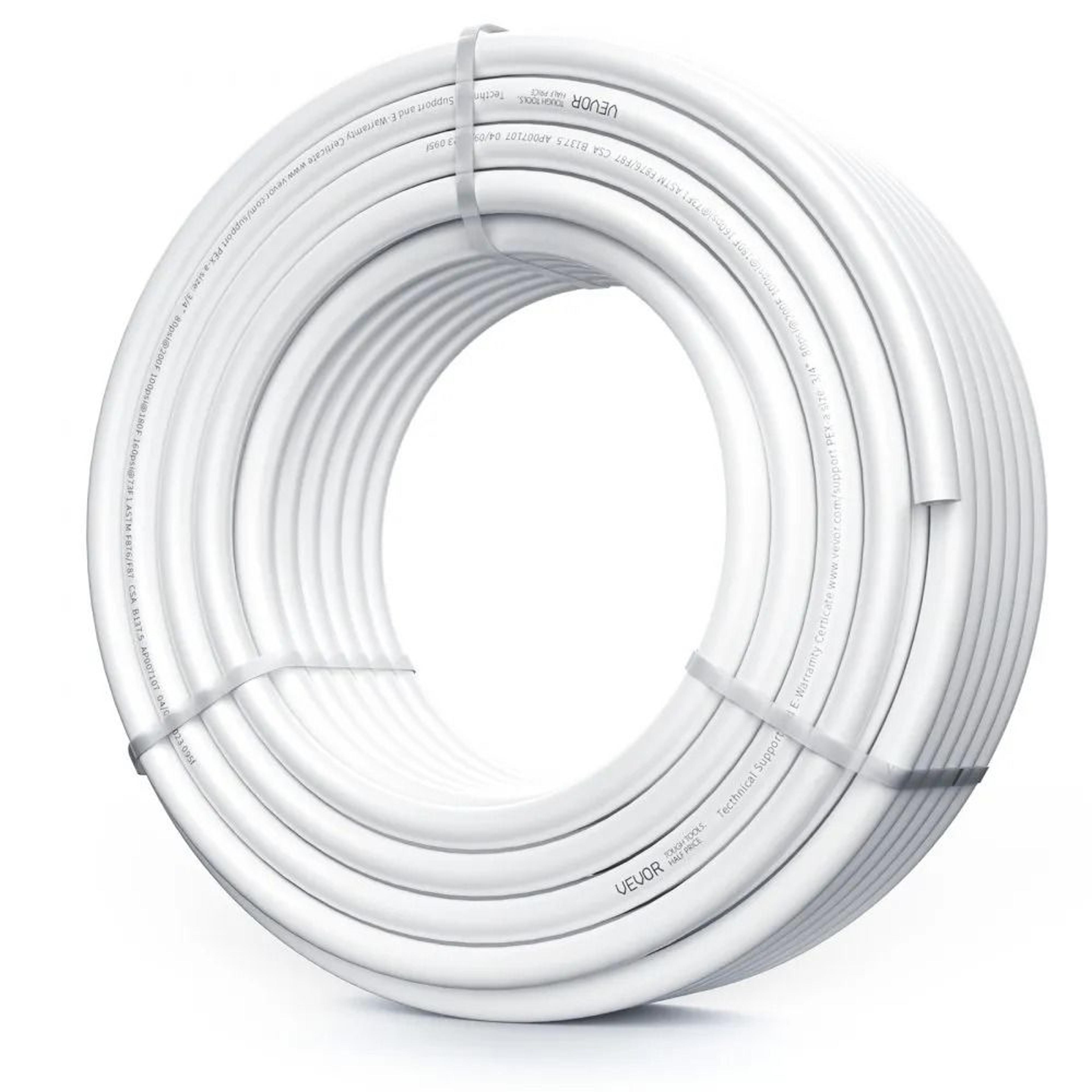34 Inch PEX A Pipe 100FT Flexible Potable Water Tubing With Cutter 8