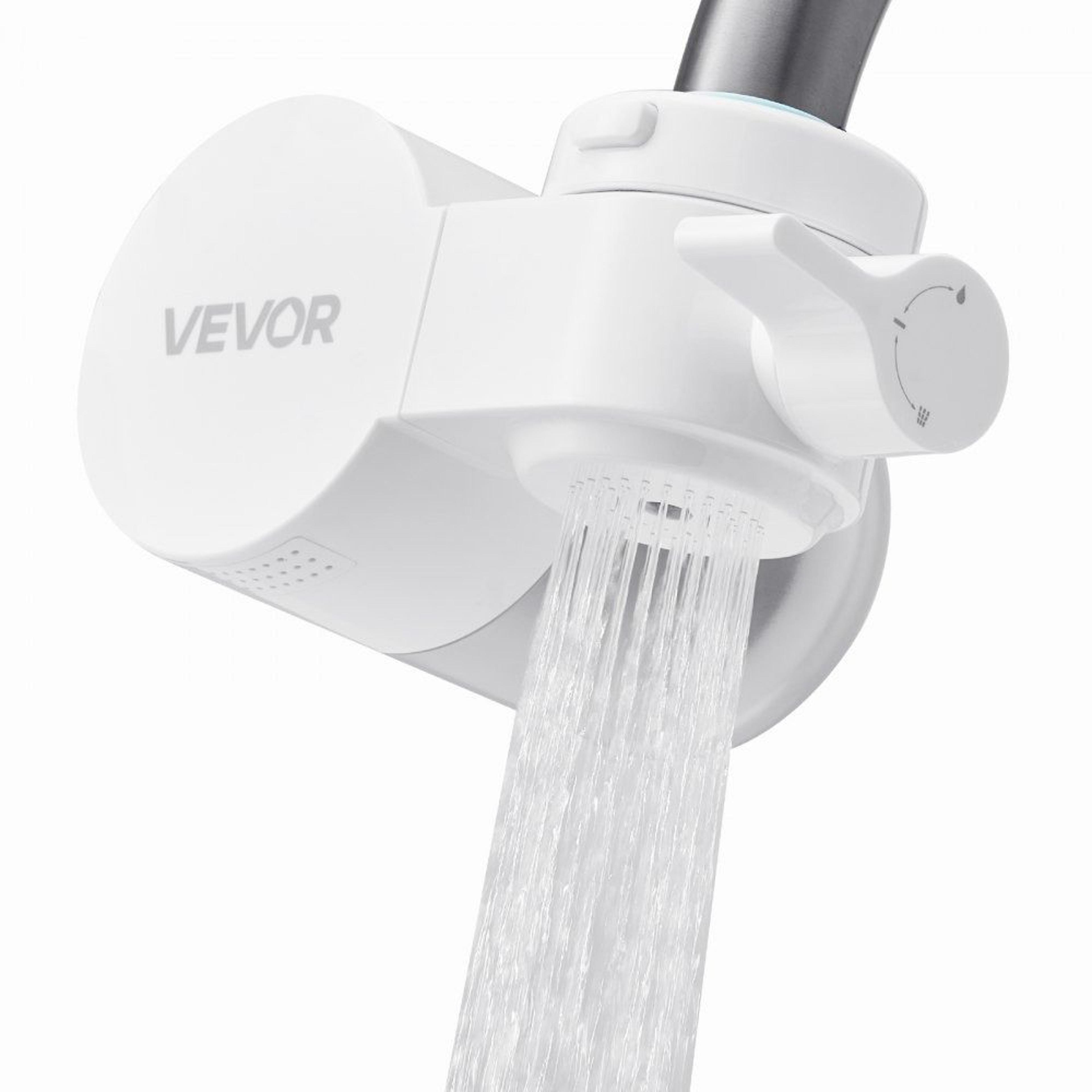 faucet mount water filter clean tap water purifier with carbon fiber filtration