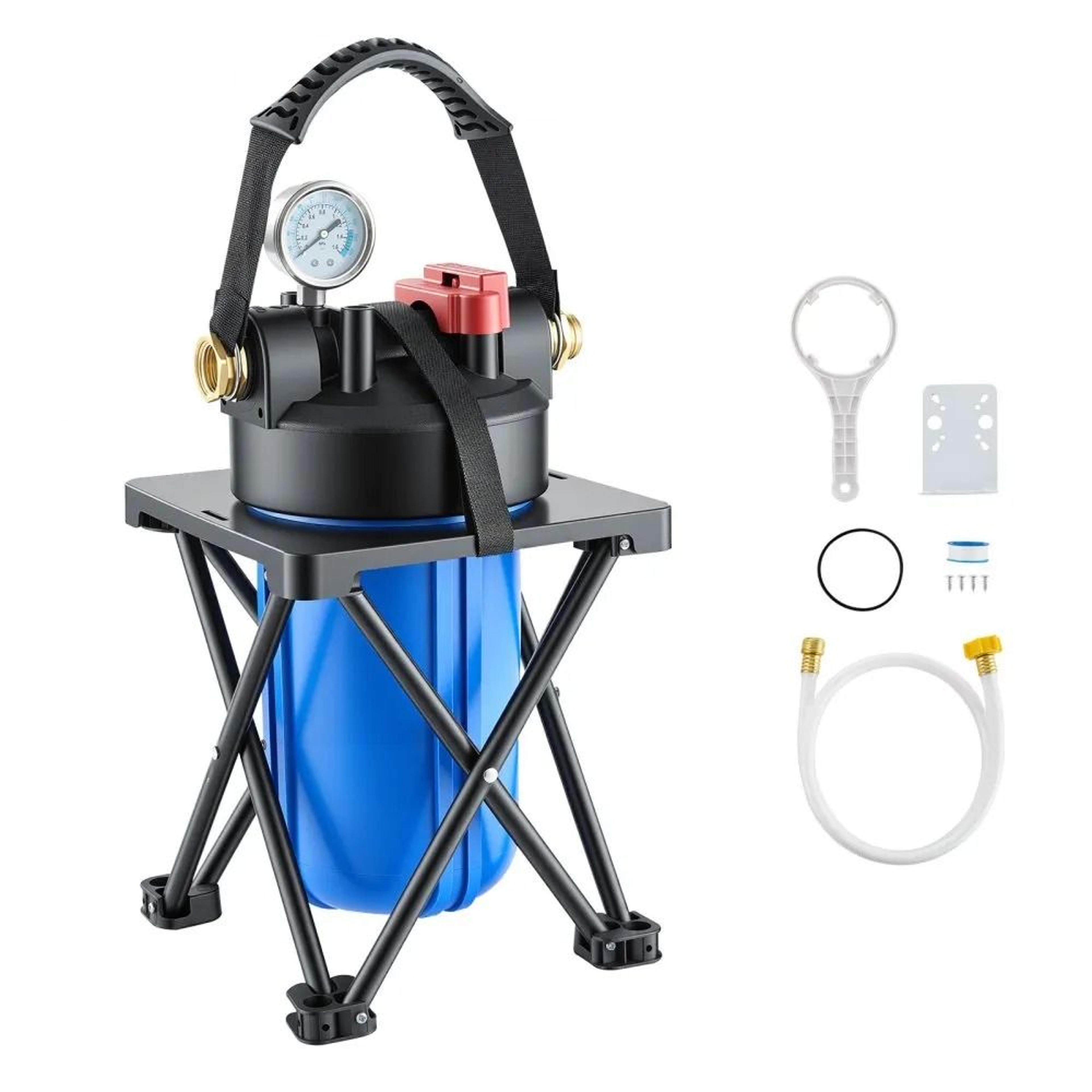 0.5 micron rv water filter system for clean drinking water and camping
