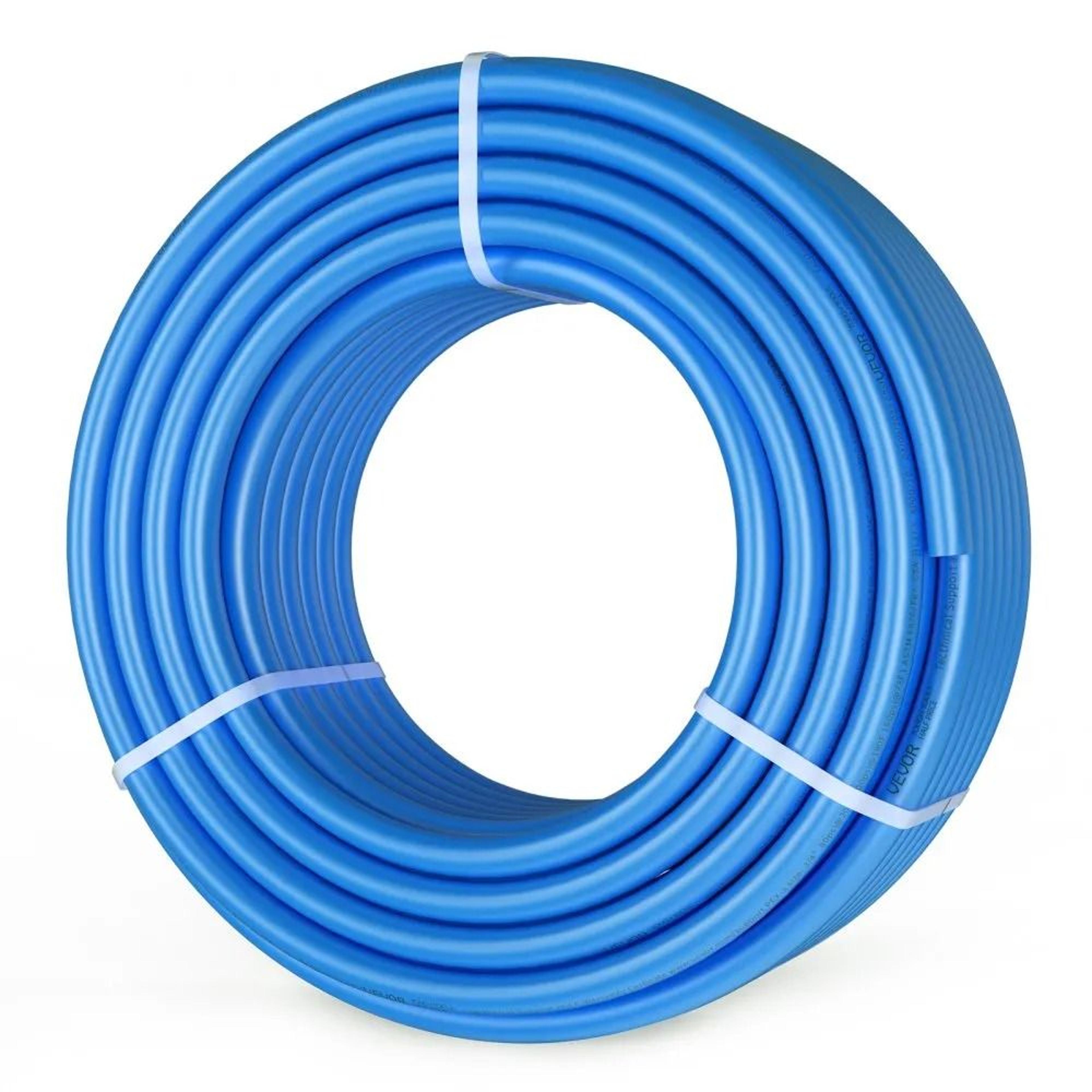 34 Inch PEX Pipe 100 FT PEX B Flexible Water Tubing With Cutter Clamps 7