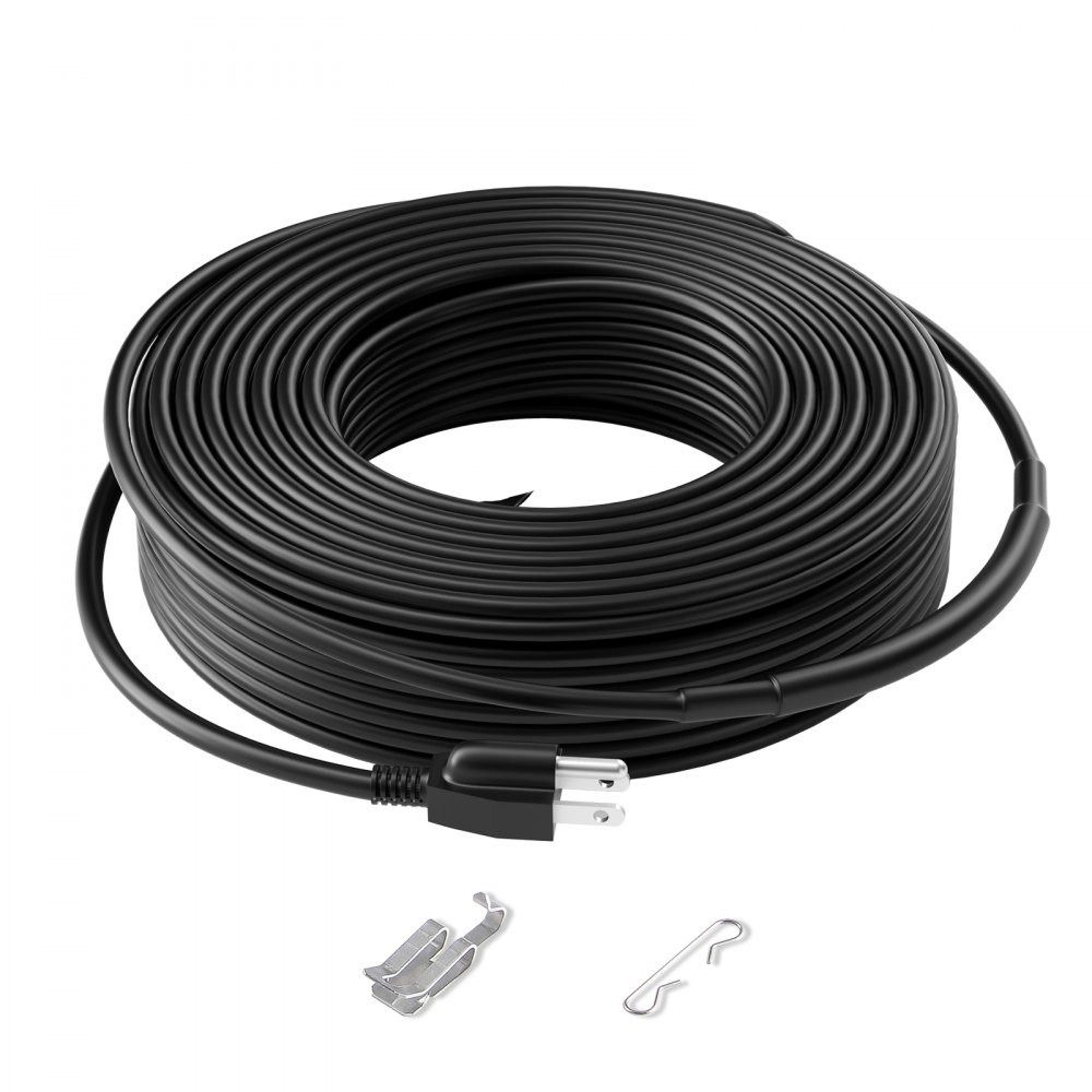 self regulating pipe heating cable 140ft roof heat tape for pipe freeze protection
